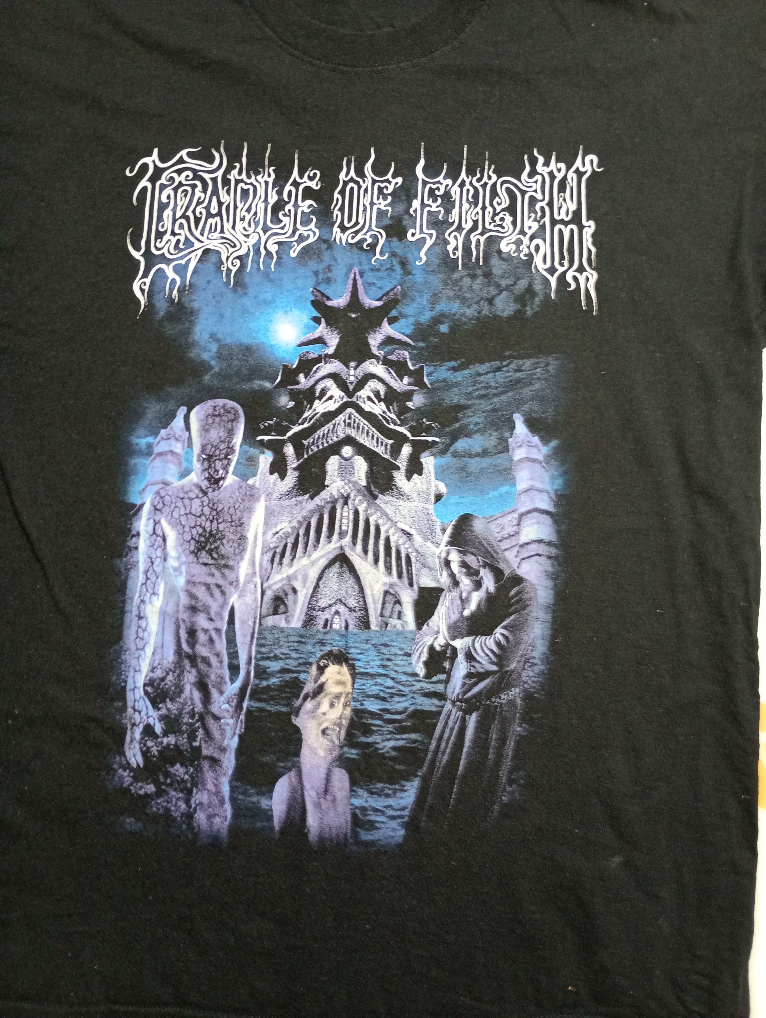 Band Tees Cradle of Filth Turn Up The Horror T-Shirt 2000 Size US XL / EU 56 / 4 - 3 Thumbnail
