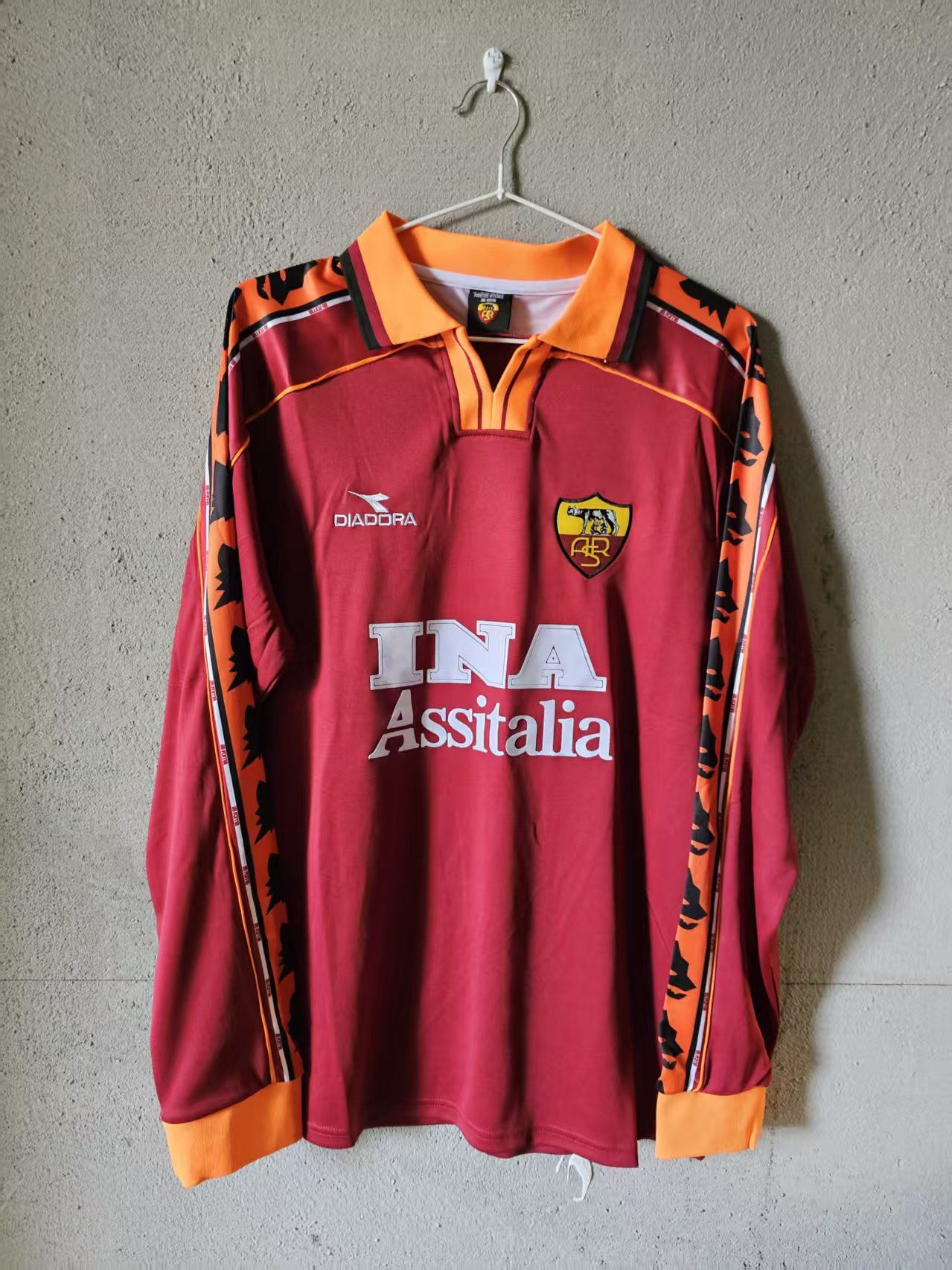 Other 1998 1999 Roma Jersey Size US L / EU 52-54 / 3 - 1 Thumbnail