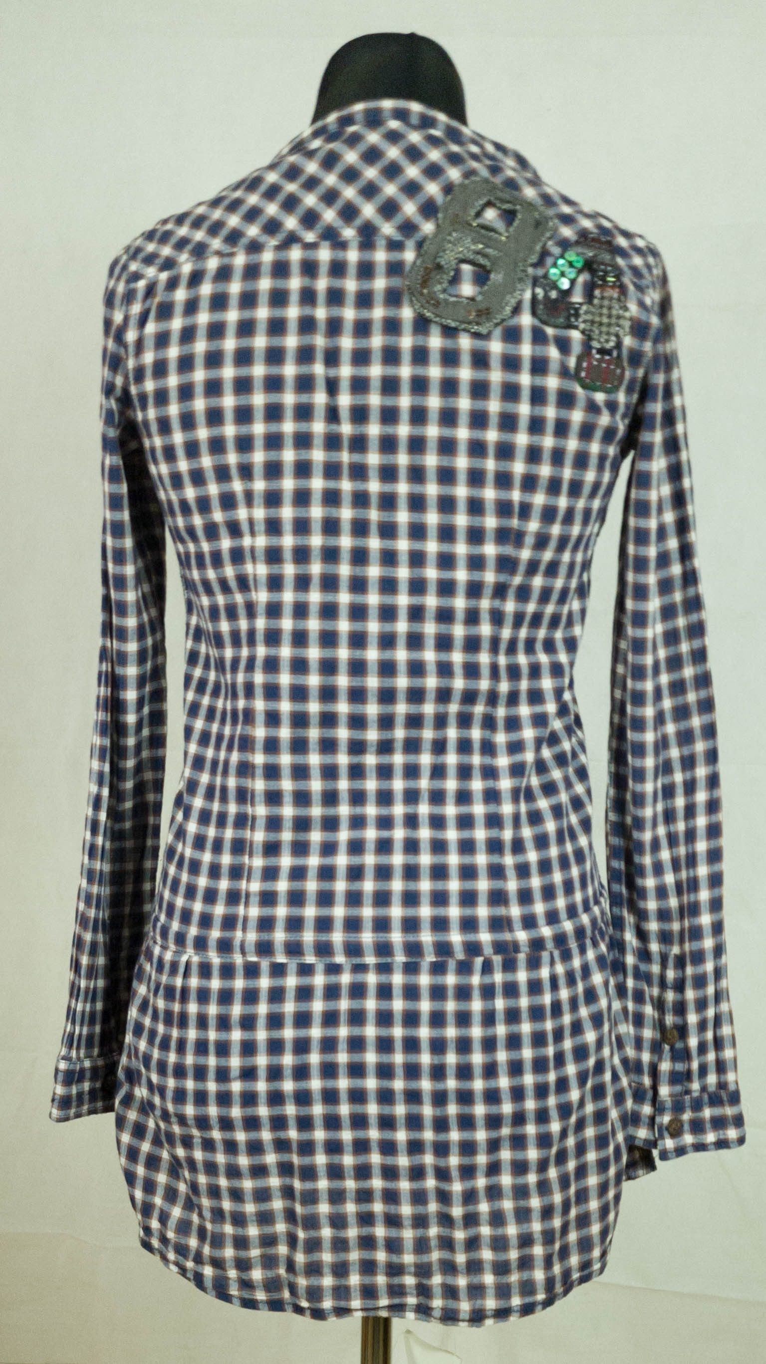 Desigual Desigual womens tunica shirt cotton size S ( LABEL XS) gc Size S / US 4 / IT 40 - 2 Thumbnail