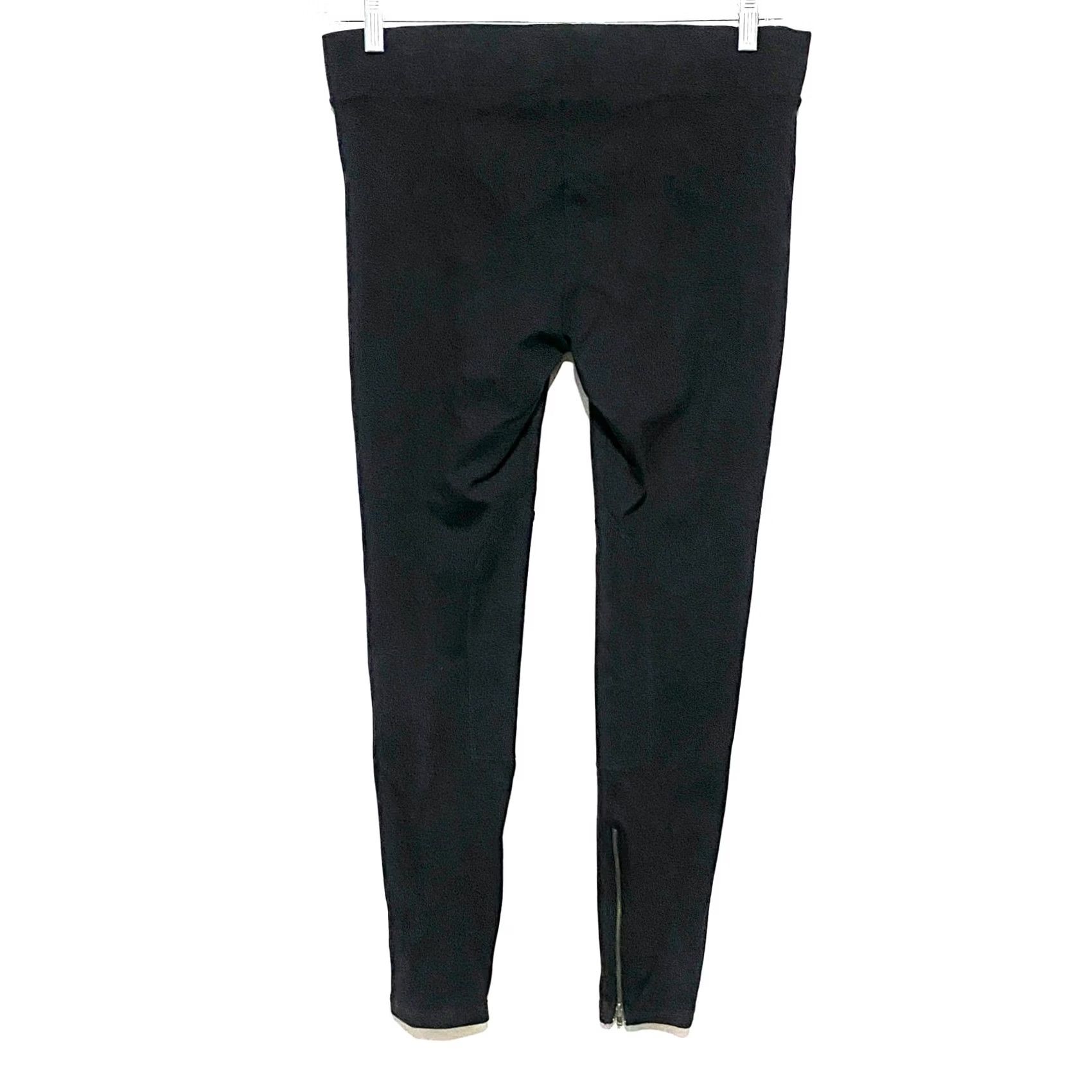 Vintage Cabi Leggings Womens M Ankle Zip Activewear Gym Yoga Athleisure Black M Casual Workout Size 32" / US 10 / IT 46 - 3 Thumbnail