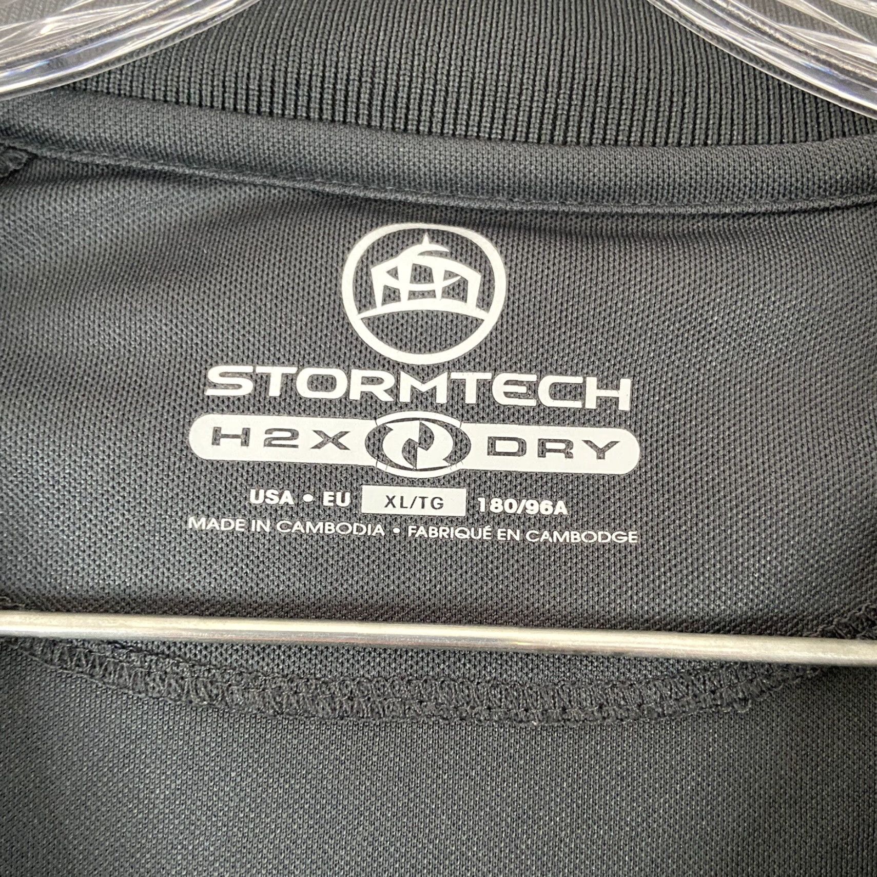 Stormtech VINTAGE? No. Stormtech Storm H2X Dry Polo Shirt Men XL Gray Short Sleeve Size US XL / EU 56 / 4 - 6 Thumbnail