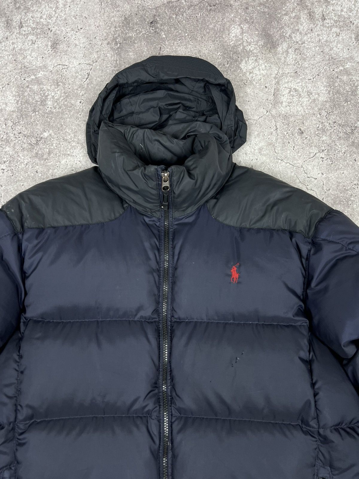 Polo Ralph Lauren Vintage Polo Ralph Lauren Down Puffer Jacket Size US L / EU 52-54 / 3 - 3 Thumbnail