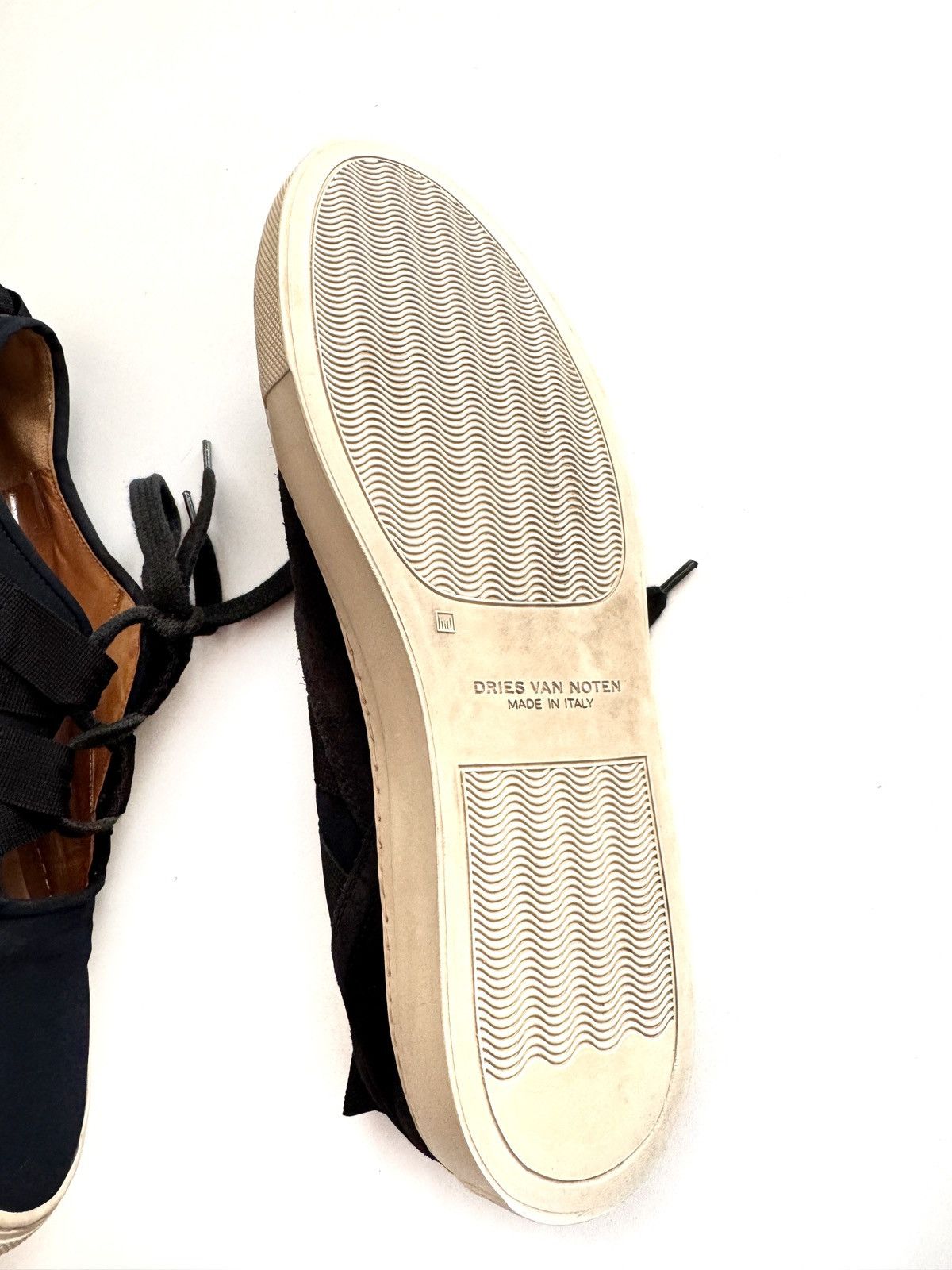 Dries Van Noten Dries Van Noten Suede Strap Lace Slip-On Sneaker Size US 7 / EU 40 - 8 Thumbnail
