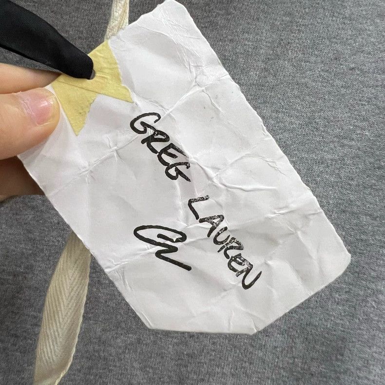 Greg Lauren greg lauren Grey patchwork hoodie 2506-Nextarrow Size US M / EU 48-50 / 2 - 5 Thumbnail