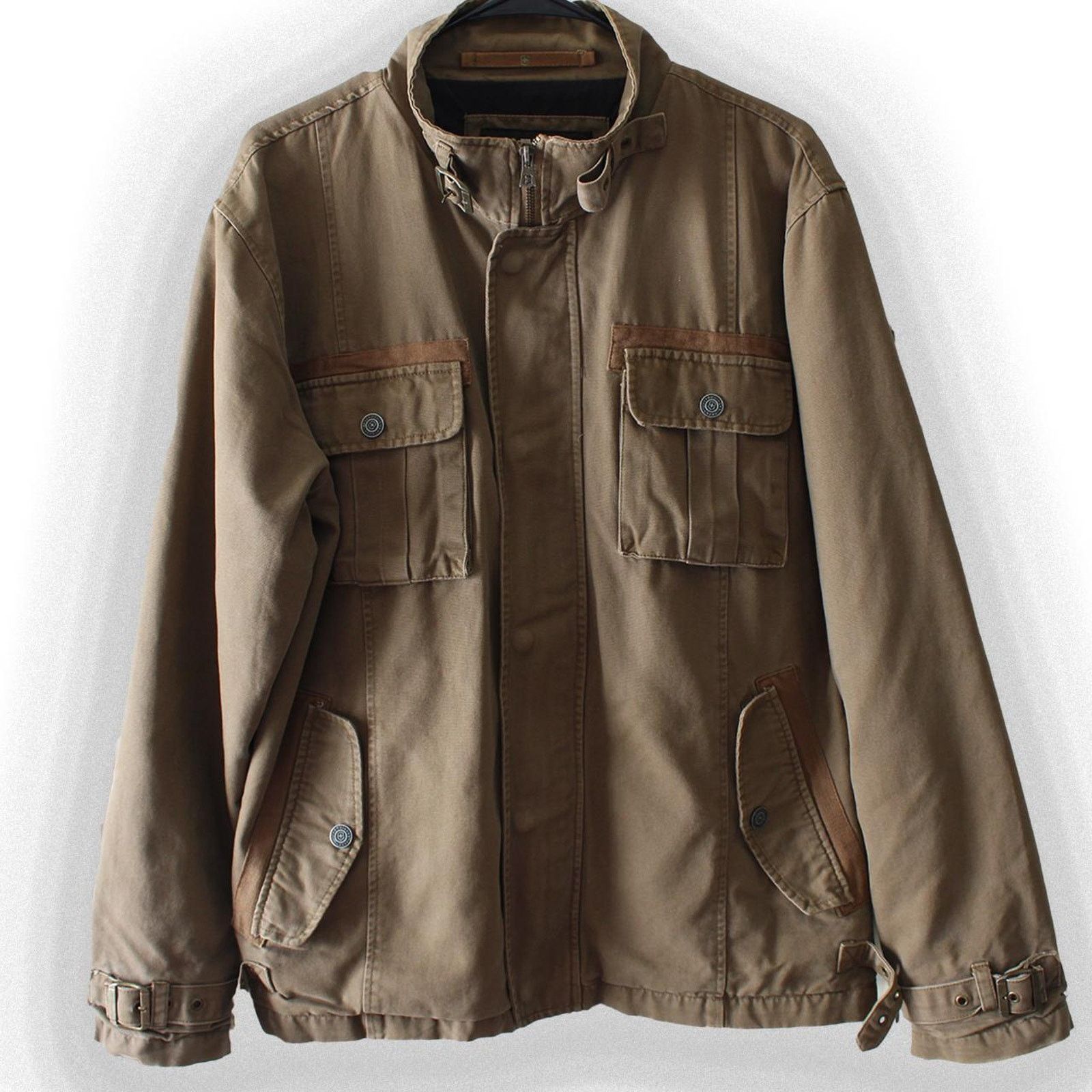 Vintage Vintage 90's Vekdohinoks Workwear Utility field jacket Size US M / EU 48-50 / 2 - 1 Thumbnail