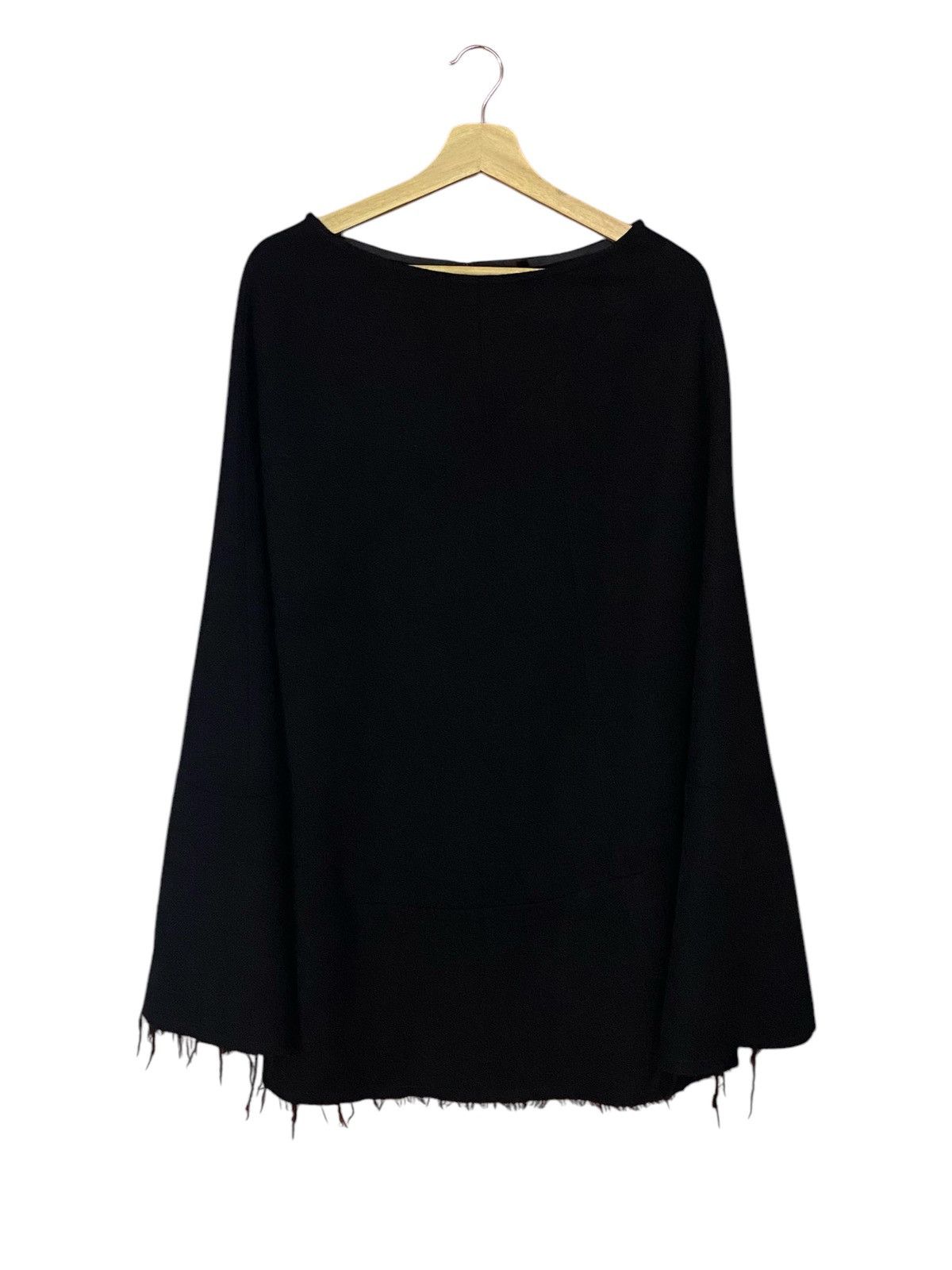 Comme des Garcons Tricot Comme Des Garçons AD2002 Wool Hem Faux Fur Skirt Size 26" / US 2 / IT 38 - 1 Thumbnail