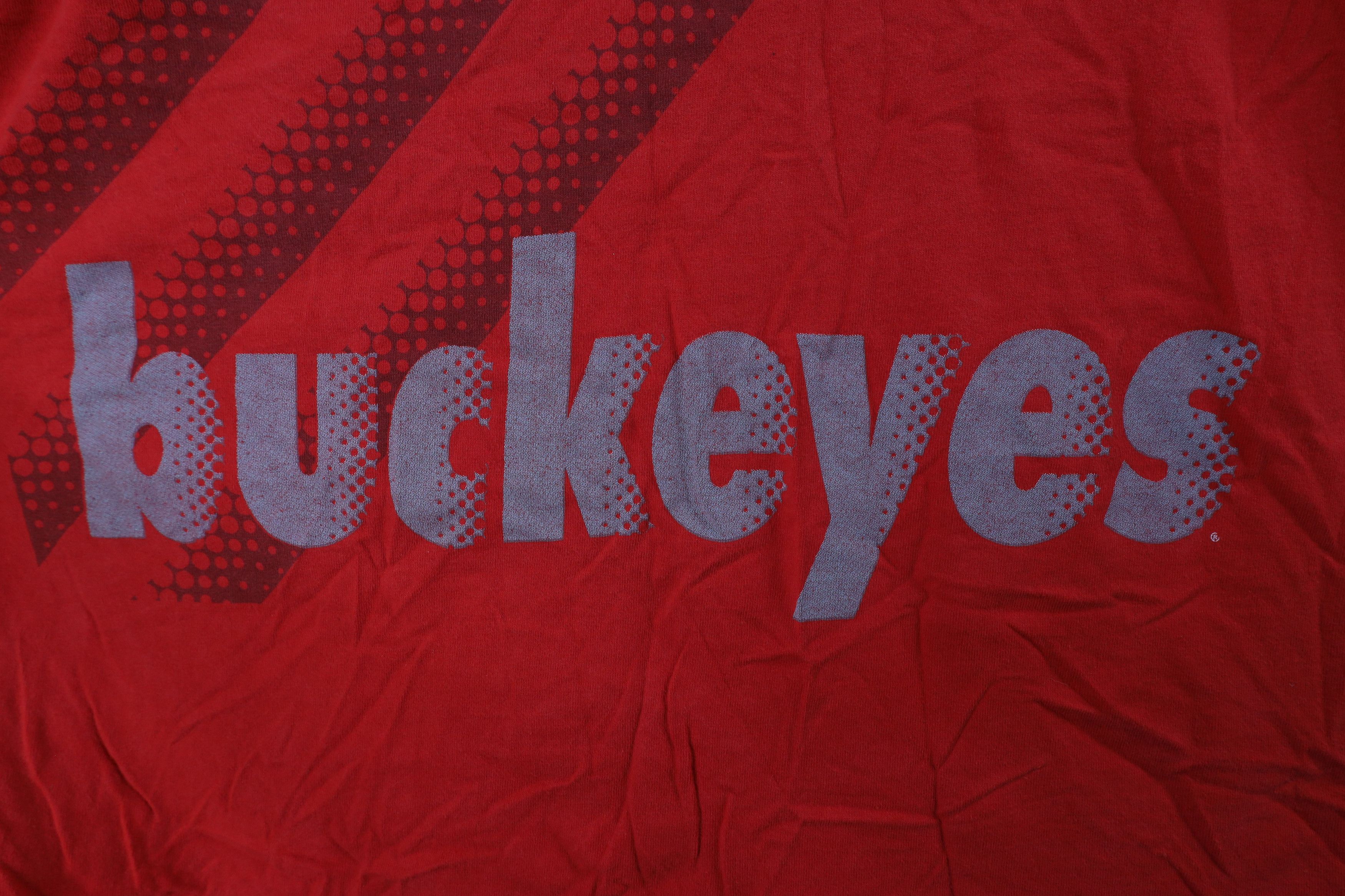 Vintage Vintage 90s All Over Print Ohio State University T-Shirt Size US XL / EU 56 / 4 - 11 Thumbnail
