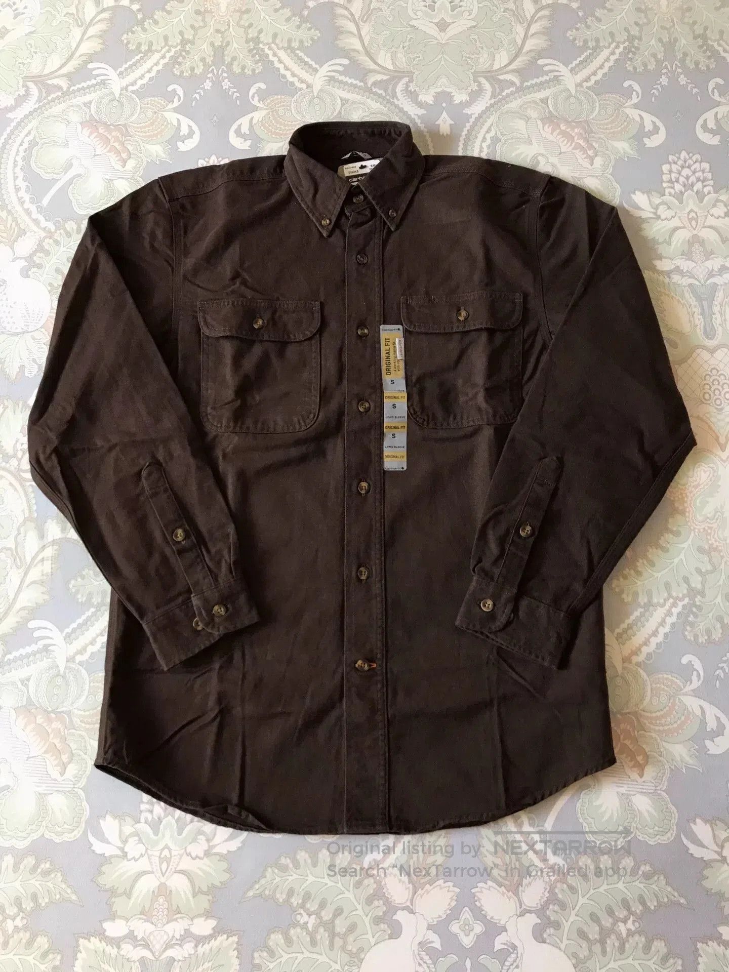 Carhartt Carhartt S09 DKB Heavy Work Shirt. Size US S / EU 44-46 / 1 - 1 Thumbnail