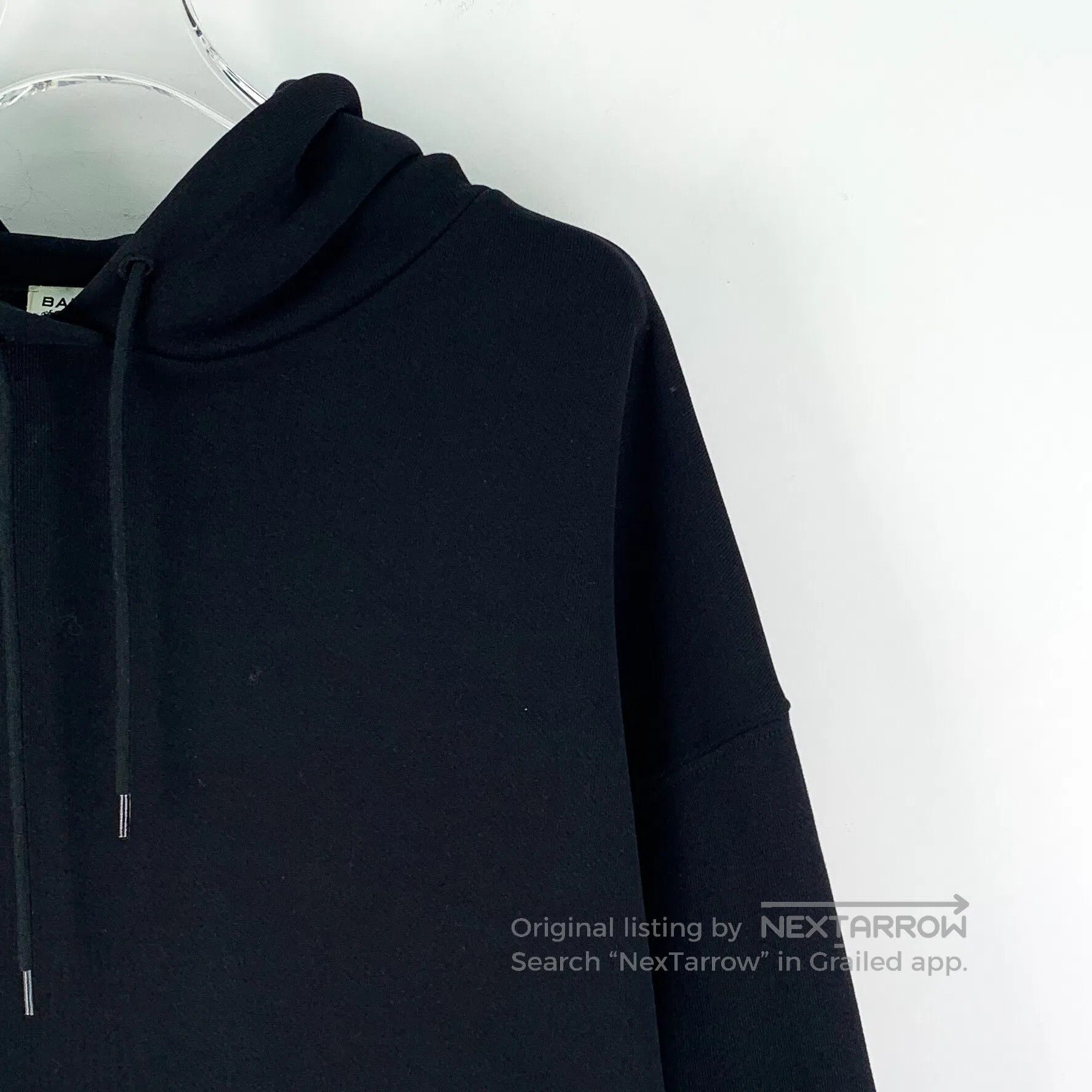 Giorgio Armani Giorgio Armani Black cotton hooded long sleeve sweatshirt Size US S / EU 44-46 / 1 - 3 Thumbnail