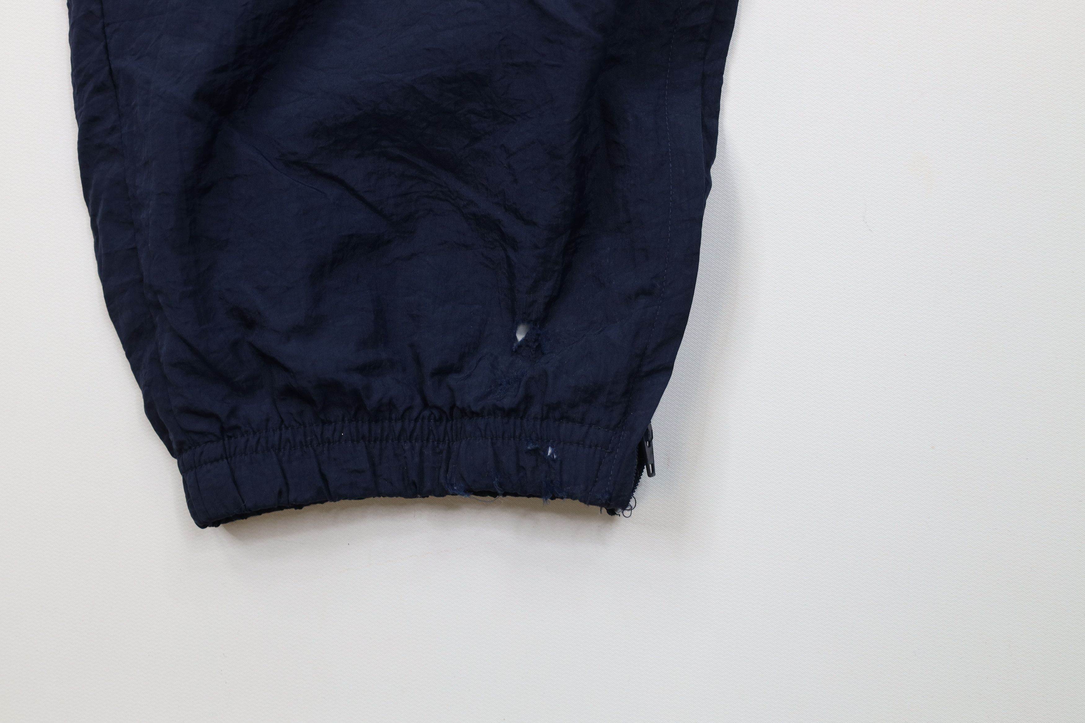 Reebok Vintage 90s Reebok Lined Windbreaker Joggers Pants Navy Blue Size US 38 / EU 54 - 5 Thumbnail