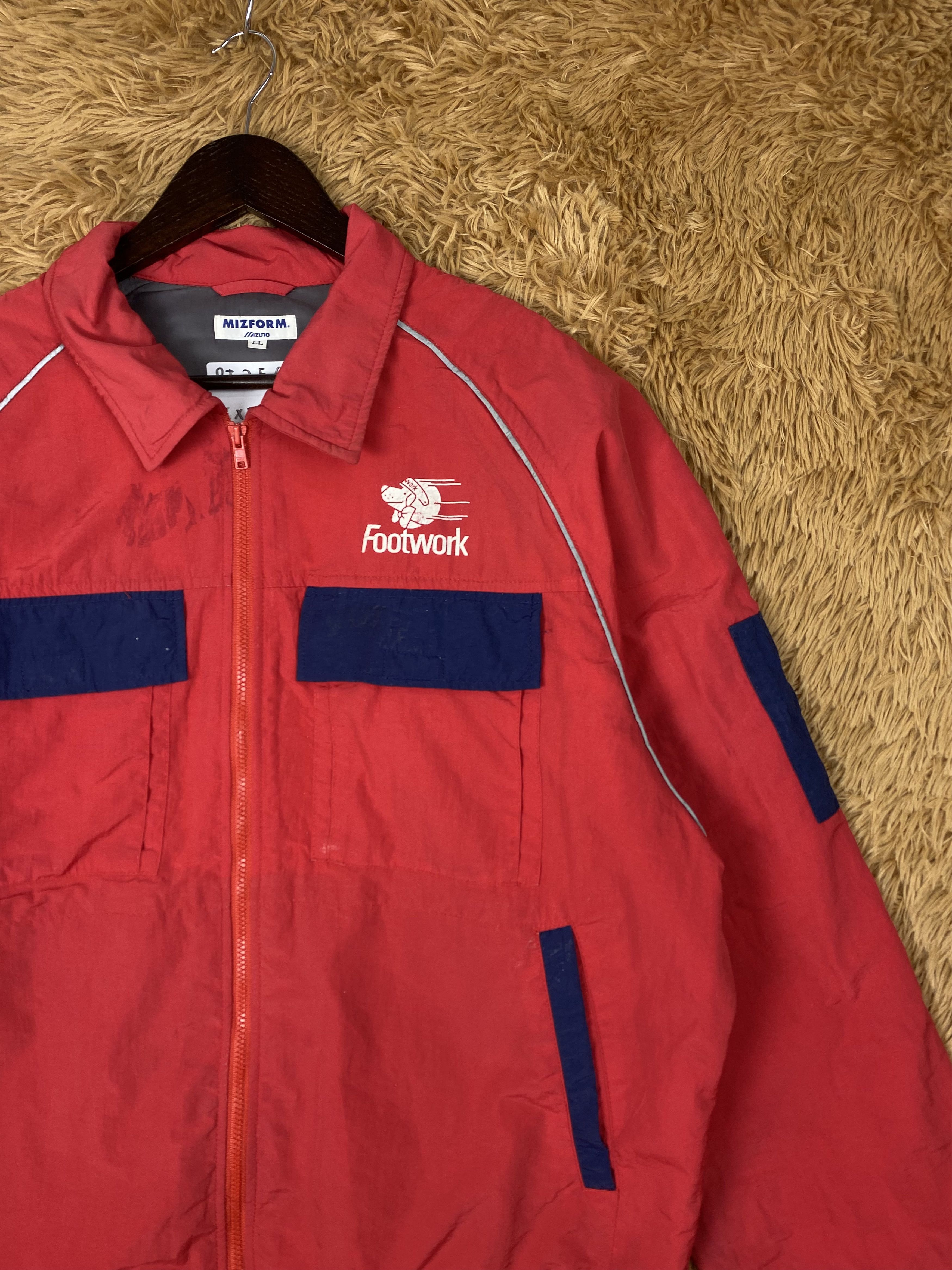 Mizuno Vintage Mizuno Zip Up Jacket PJ2566 Size US L / EU 52-54 / 3 - 3 Thumbnail