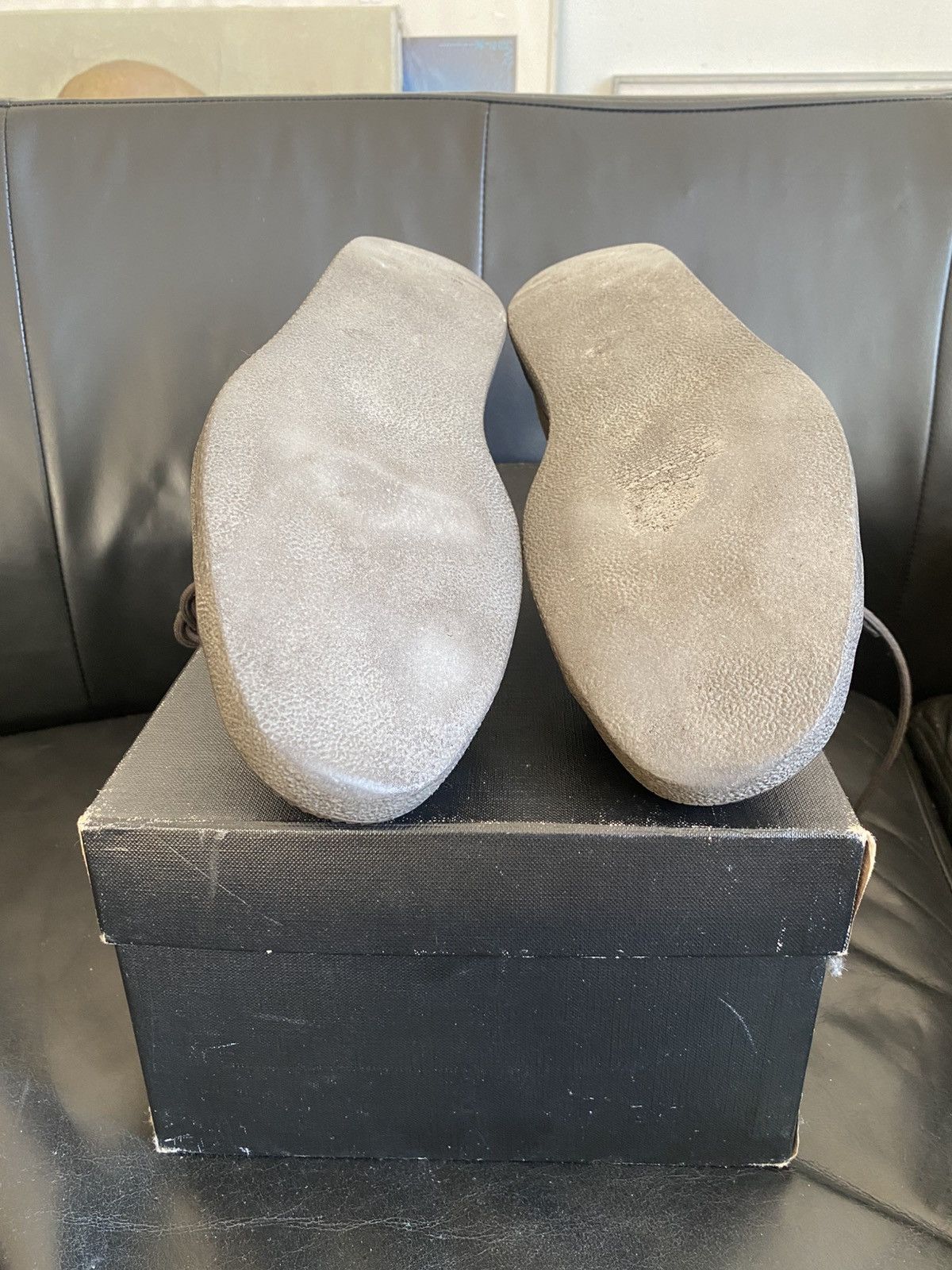 Helmut Lang Helmut Lang Leather Trainers Size US 8 / EU 41 - 6 Thumbnail