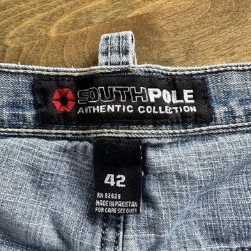Southpole BAGGY RARE SOUTHPOLE DENIM 42x34 Size US 42 / EU 58 - 4 Thumbnail