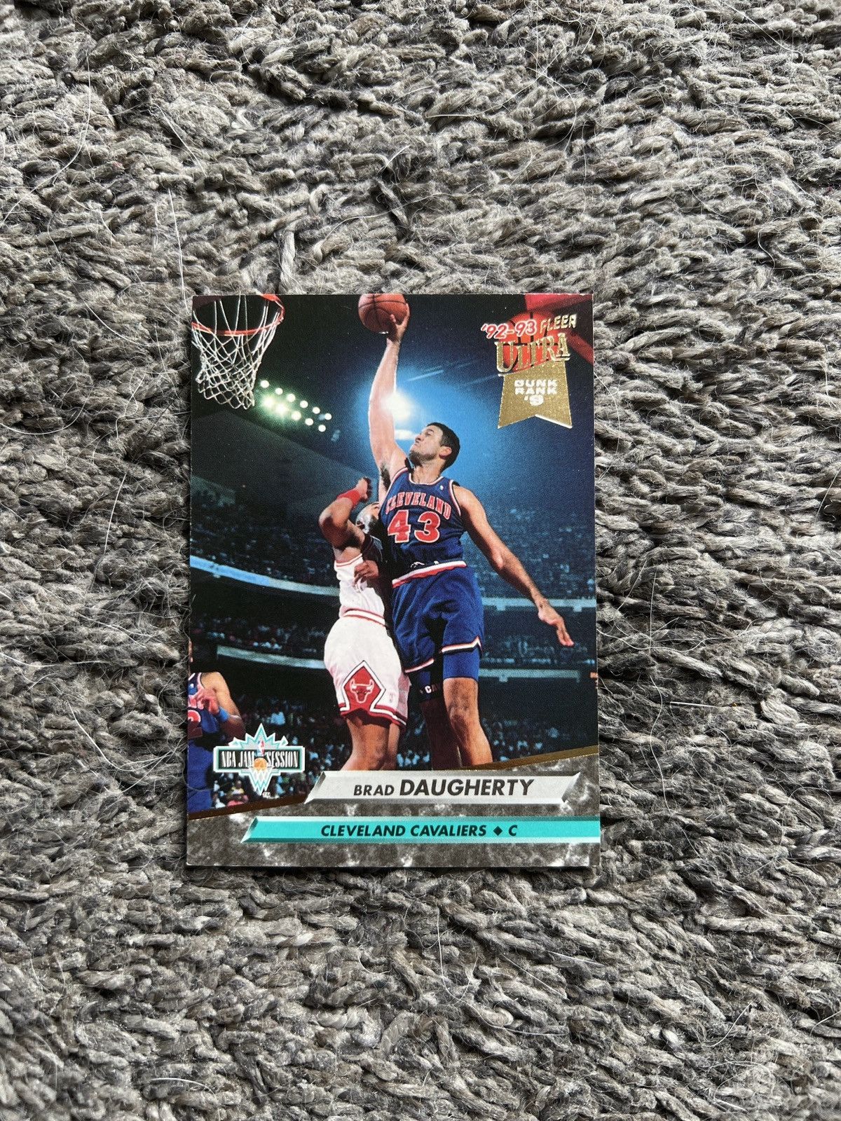 NBA 1993 Fleer Ultra #209 Brad Daugherty Card Size ONE SIZE - 1 Thumbnail
