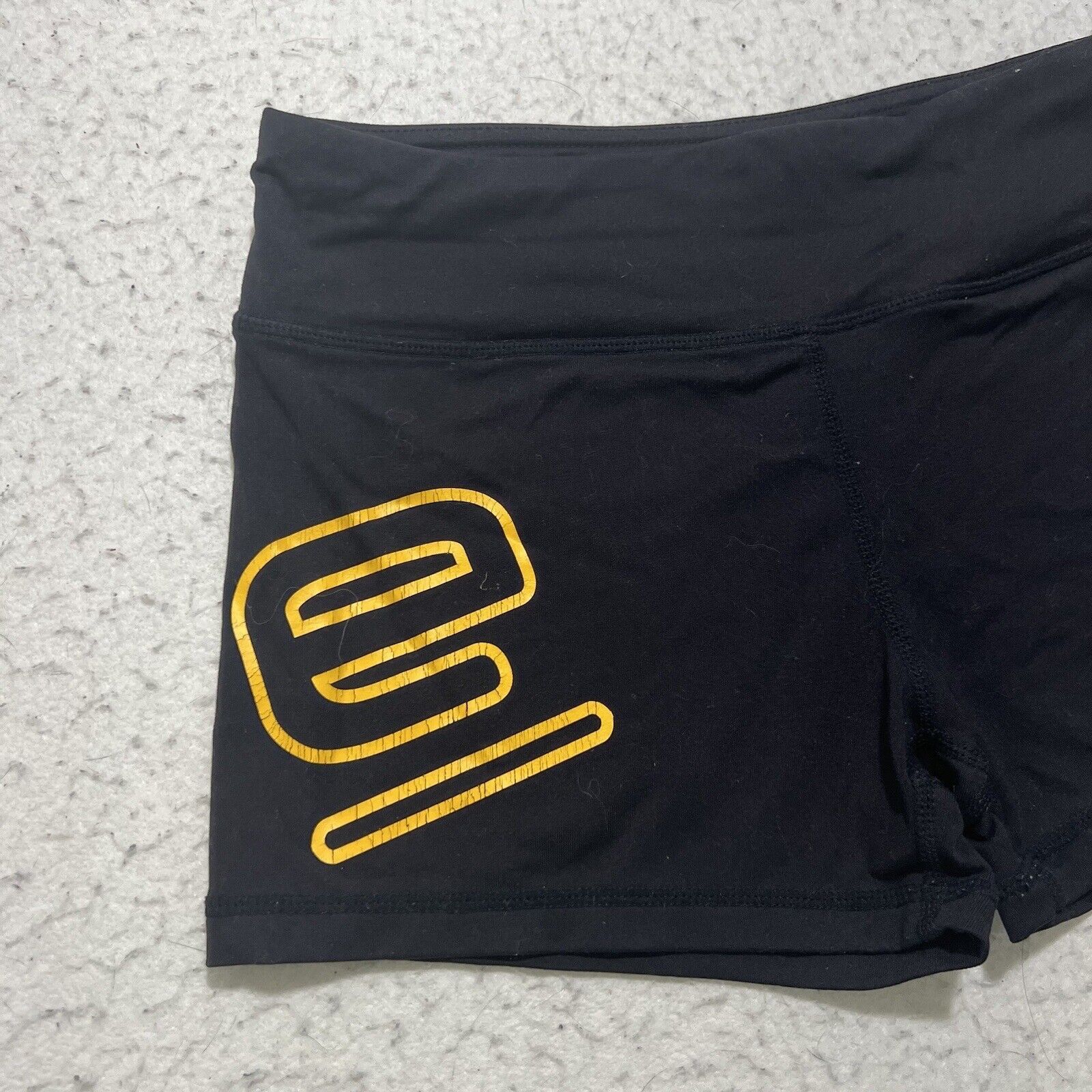 Other Evoke Crossfit S/M Compression Shorts Black Gold 3" Inseam Size 30" / US 8 / IT 44 - 2 Thumbnail