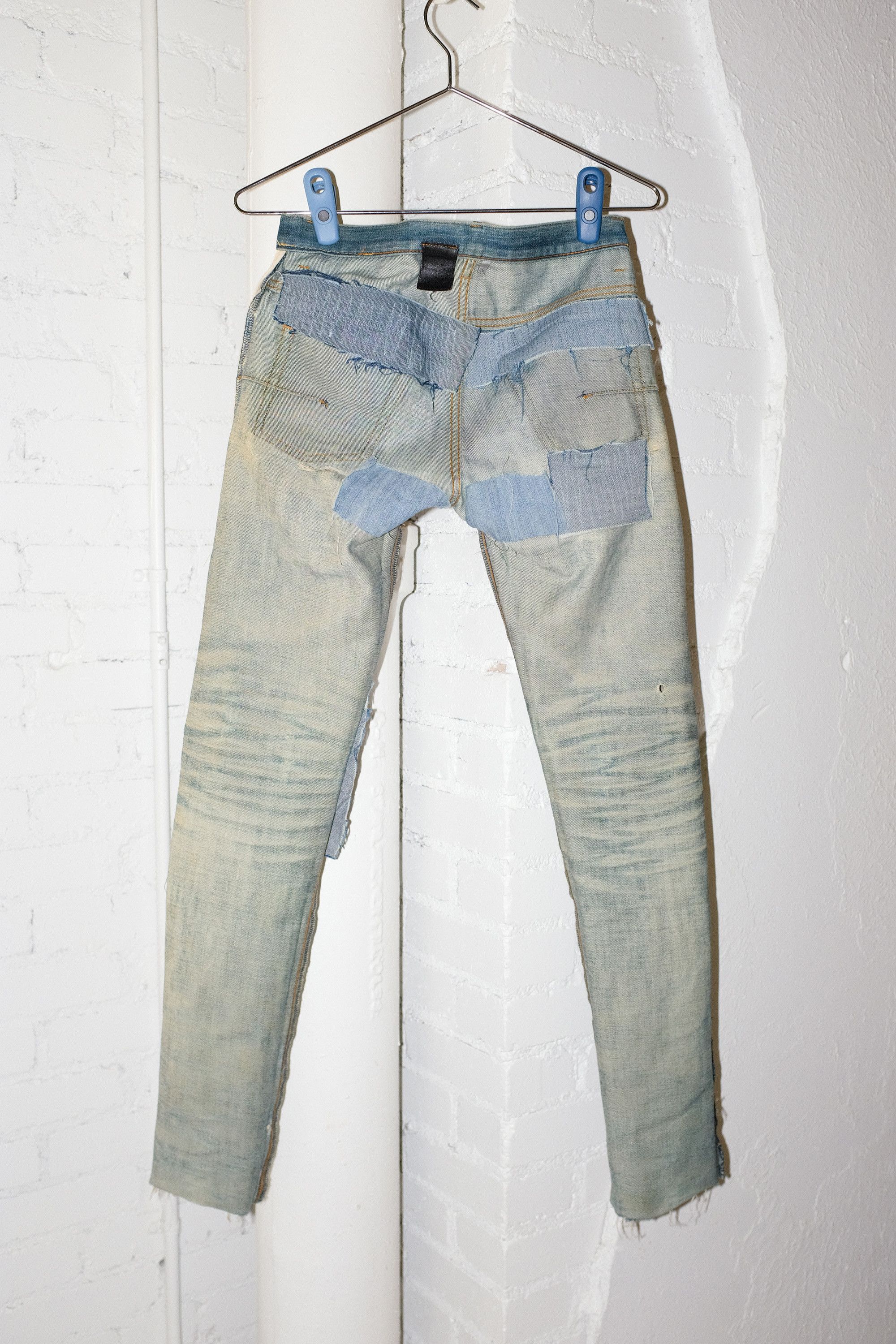 Dior Dior Homme MIJ Jeans Thrashed Repaired Hedi Slimane Size US 26 / EU 42 - 4 Thumbnail