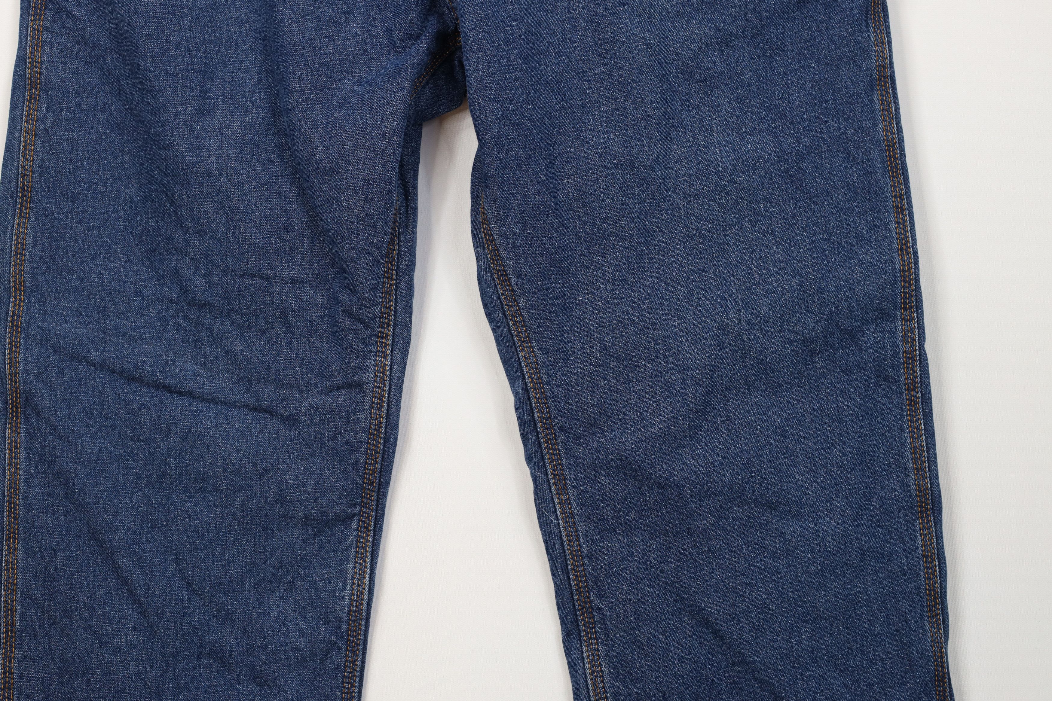 Vintage Vintage Y2K Streetwear Lined Wide Leg Dungaree Denim Jeans Size US 36 / EU 52 - 5 Thumbnail