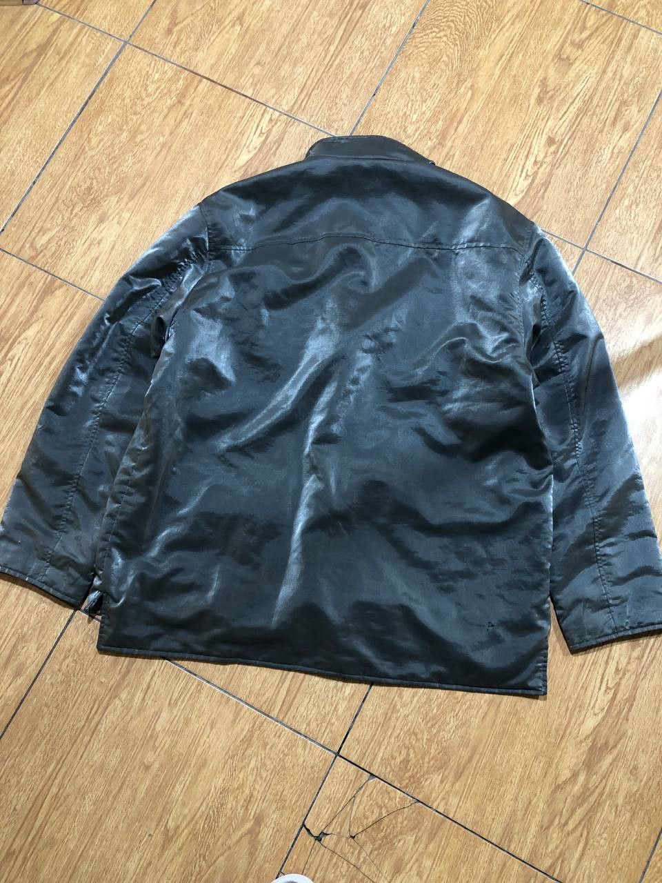 Versace Versace Vintage Metal Shell Metallic Shimmer jacket Size US XXL / EU 58 / 5 - 8 Thumbnail