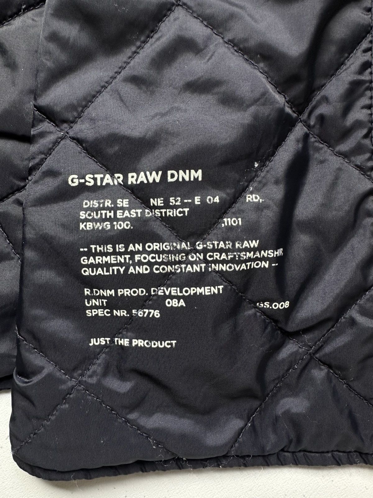 G-Star G star Raw Davin Padded Overshirt Jacket Size US L / EU 52-54 / 3 - 12 Thumbnail