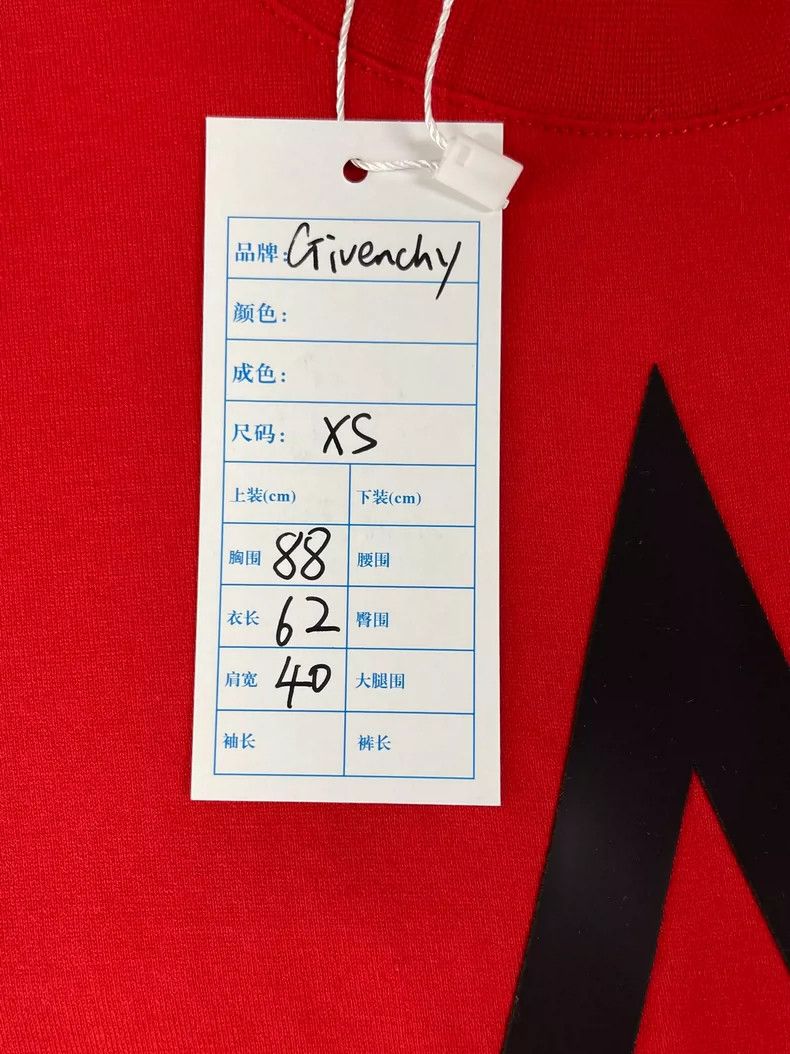 Givenchy Givenchy Red Star Short Sleeve T-shirt Size US XS / EU 42 / 0 - 4 Thumbnail