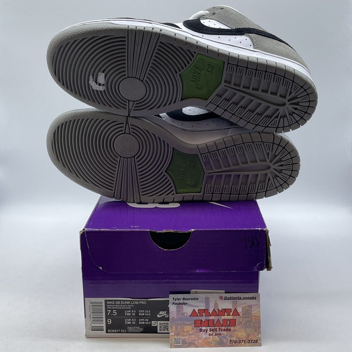 Nike Dunk low chlorophyll Size US 7.5 / EU 40-41 - 7 Thumbnail