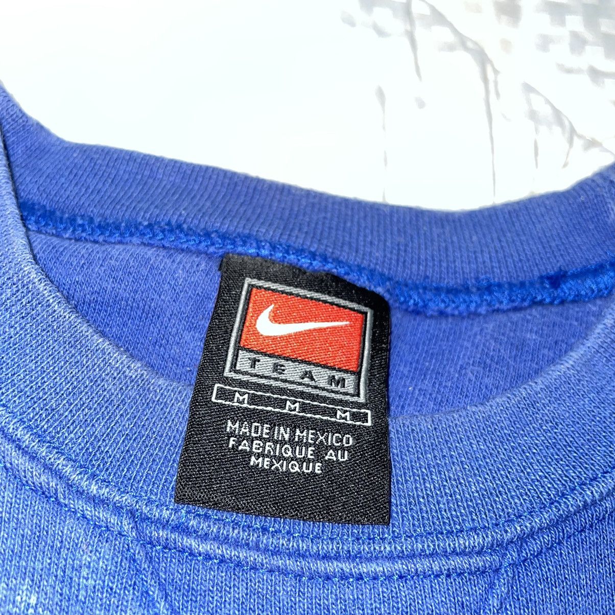 Nike Vintage Blue Duke Nike Crewneck Size US M / EU 48-50 / 2 - 5 Thumbnail