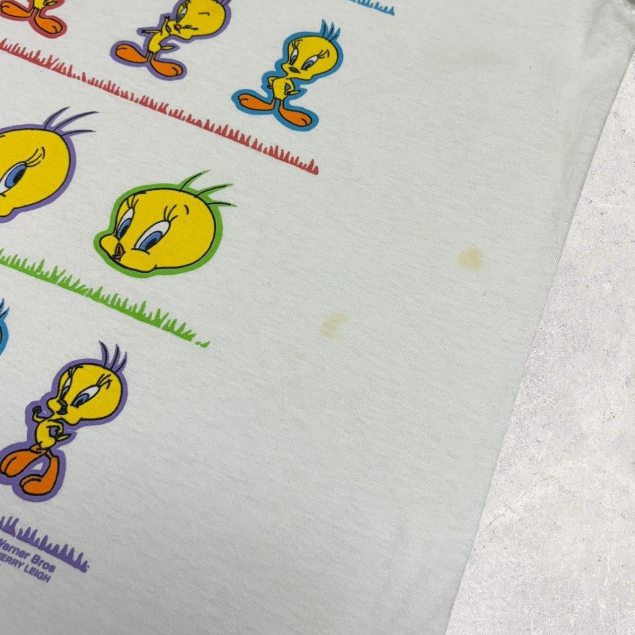 Vintage × Warner Bros Vintage Looney Tunes Tweety Bird Shirt Size US XXL / EU 58 / 5 - 5 Thumbnail