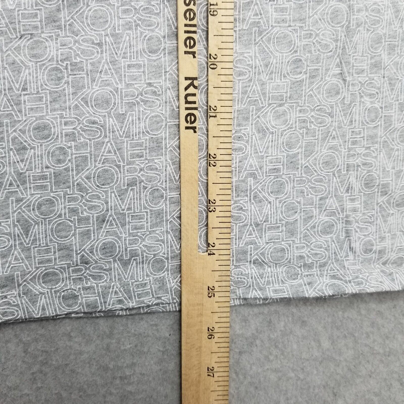 Michael Kors Michael Kors Shirt Mens Short Sleeve All Over Print Logo Size US L / EU 52-54 / 3 - 7 Thumbnail