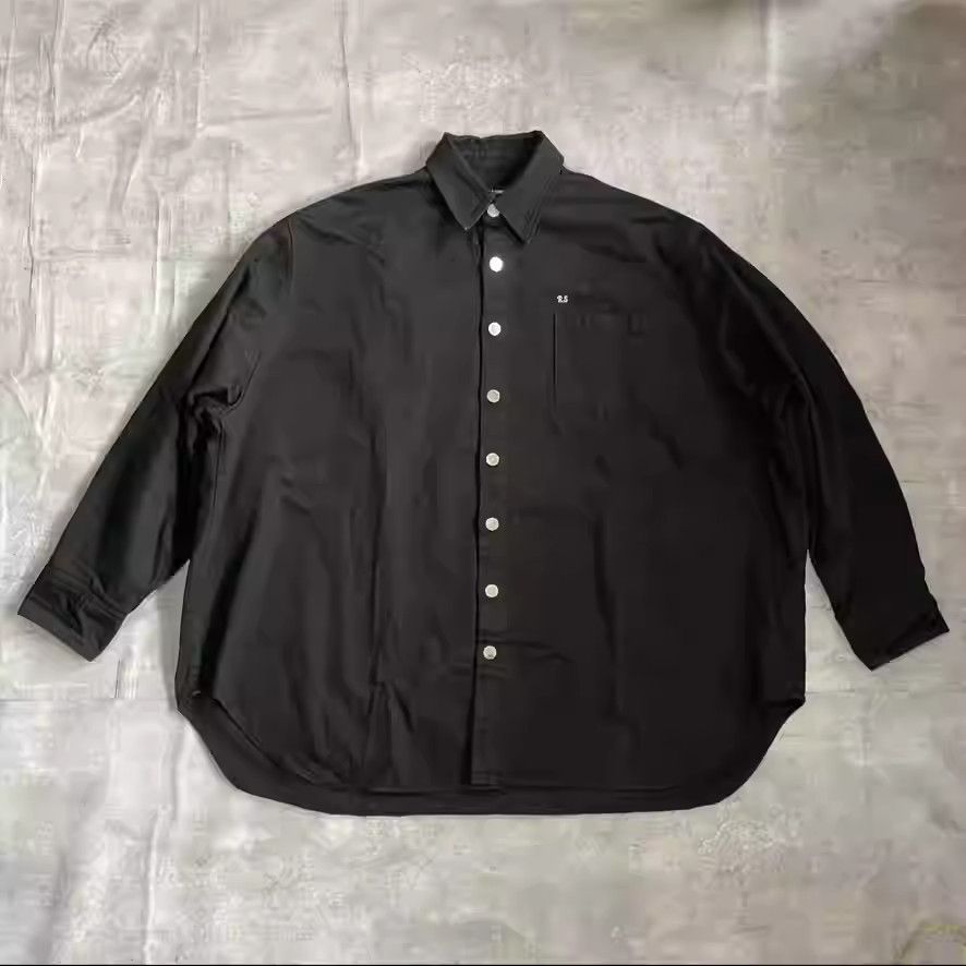 Raf Simons 21fw Embroidery Leather Plate Silhouette Jacket