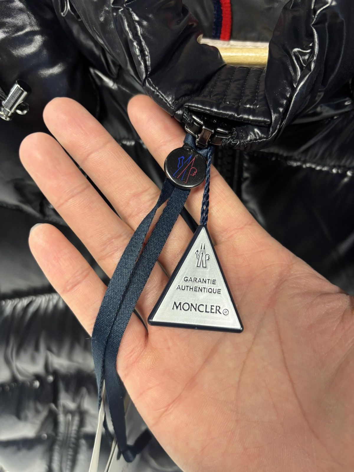 Moncler Moncler Maya Giubbotto jacket size 4 black Size US L / EU 52-54 / 3 - 6 Thumbnail