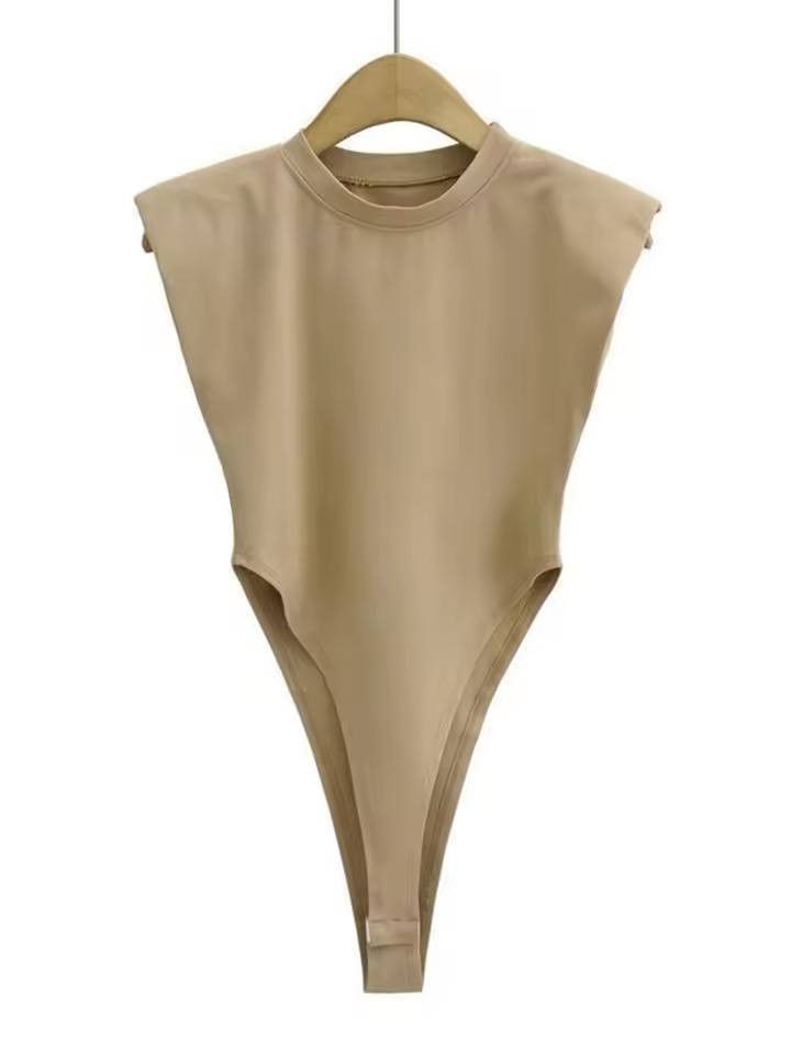 Japanese Brand × Vintage women's tight-fitting bodysuits with padded shoulders Size S / US 4 / IT 40 - 4 Thumbnail