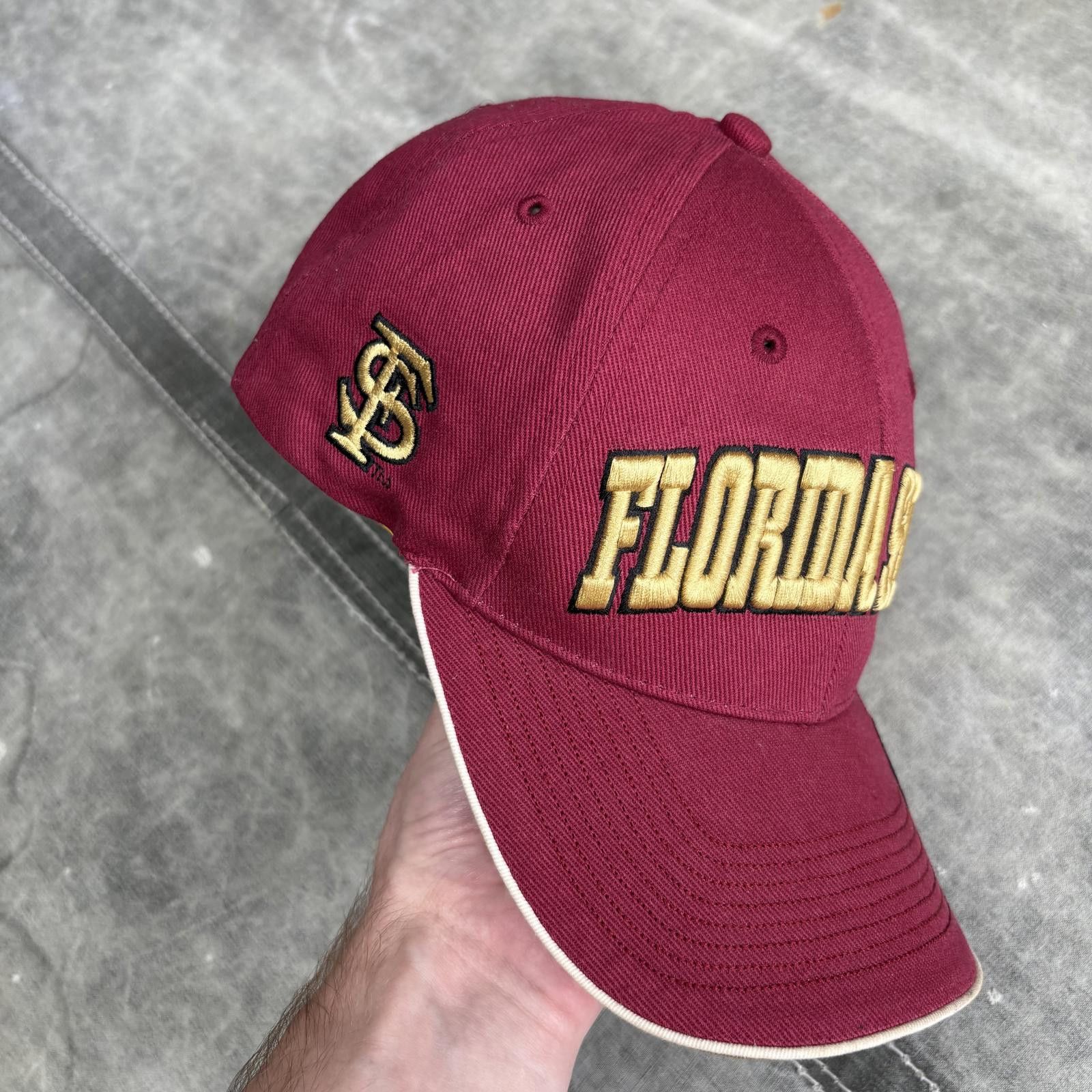 Vintage Vintage Y2K Florida State Seminoles University Sports Hat Size ONE SIZE - 2 Thumbnail
