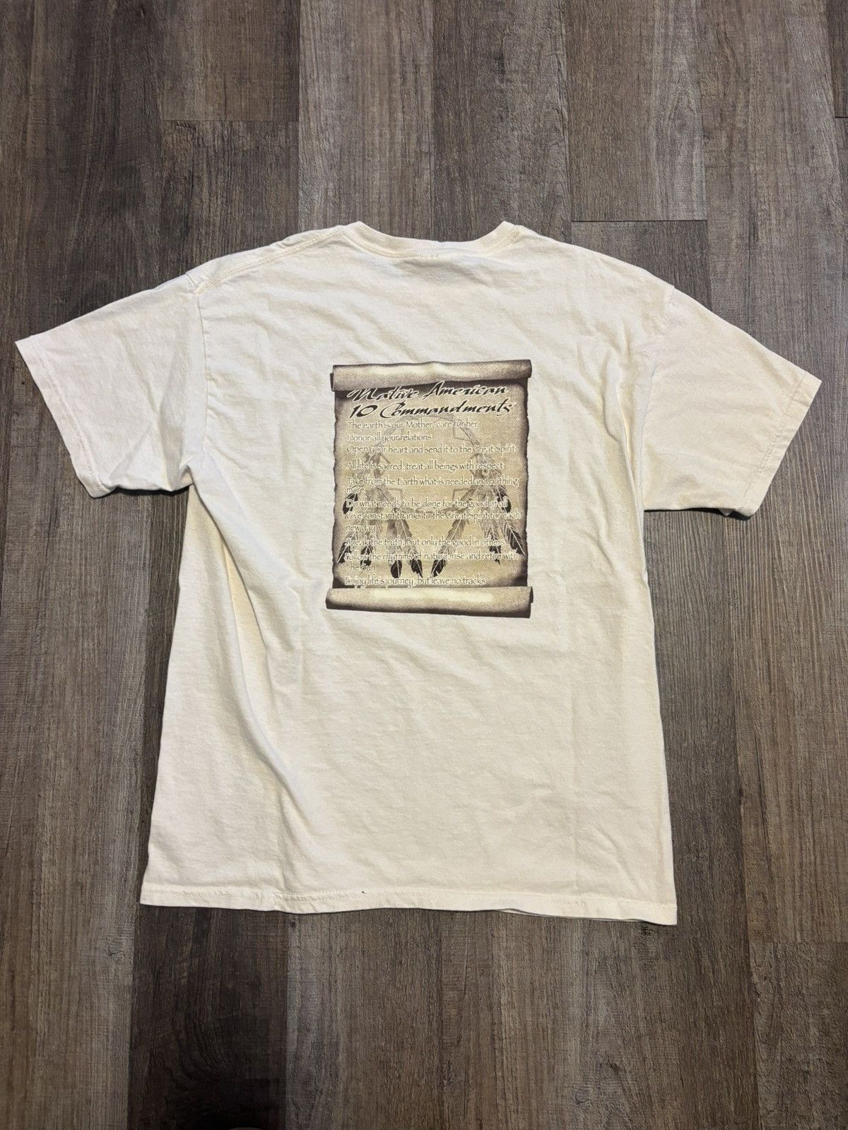Gildan Native American Ten Commandments Tee Size US L / EU 52-54 / 3 - 1 Thumbnail