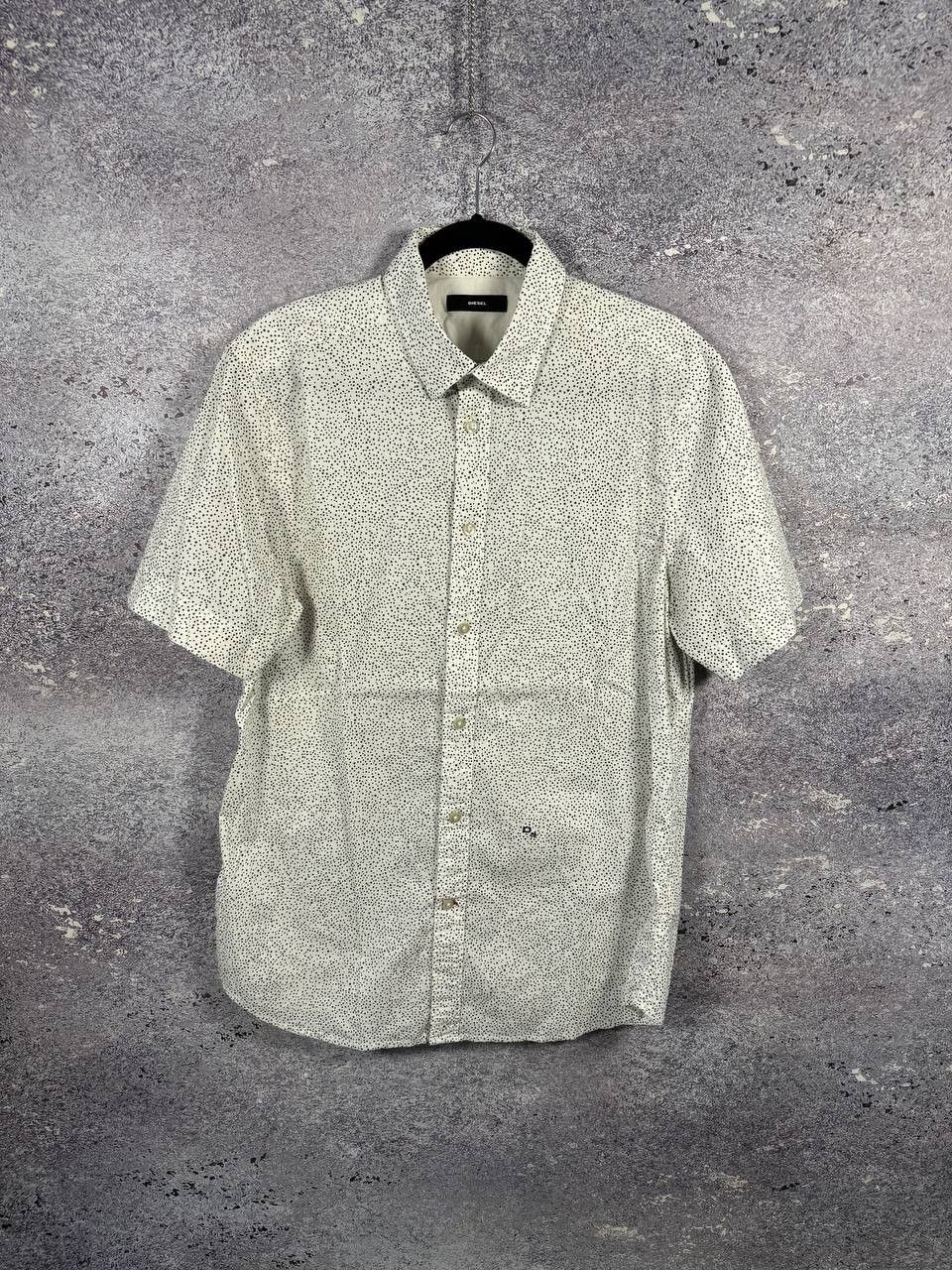 Diesel × Vintage Diesel Star Printer Short Sleeve Shirt Vintage XL Size US XL / EU 56 / 4 - 1 Thumbnail