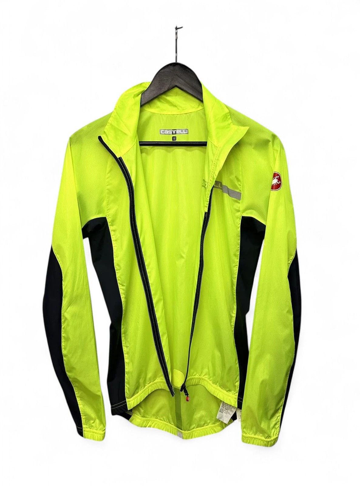 Rapha Castelli Neon Green Cycling Tech Jacket Windbreaker Roadwear Size US S / EU 44-46 / 1 - 5 Thumbnail