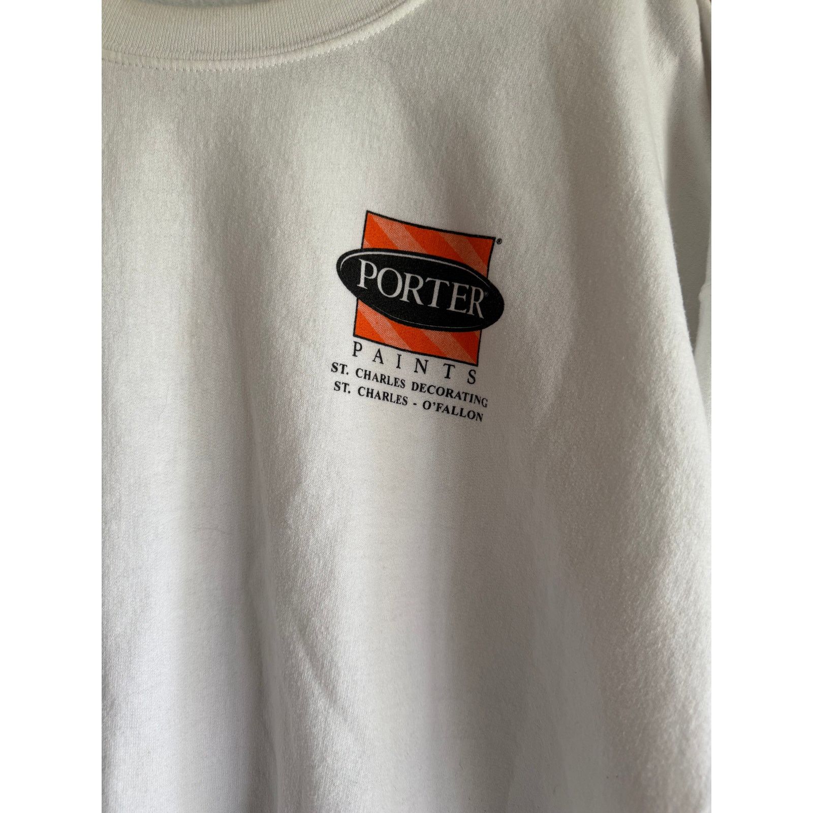 Vintage Porter Paints Vintage White Crewneck Sweatshirt XL Size US XL / EU 56 / 4 - 3 Thumbnail