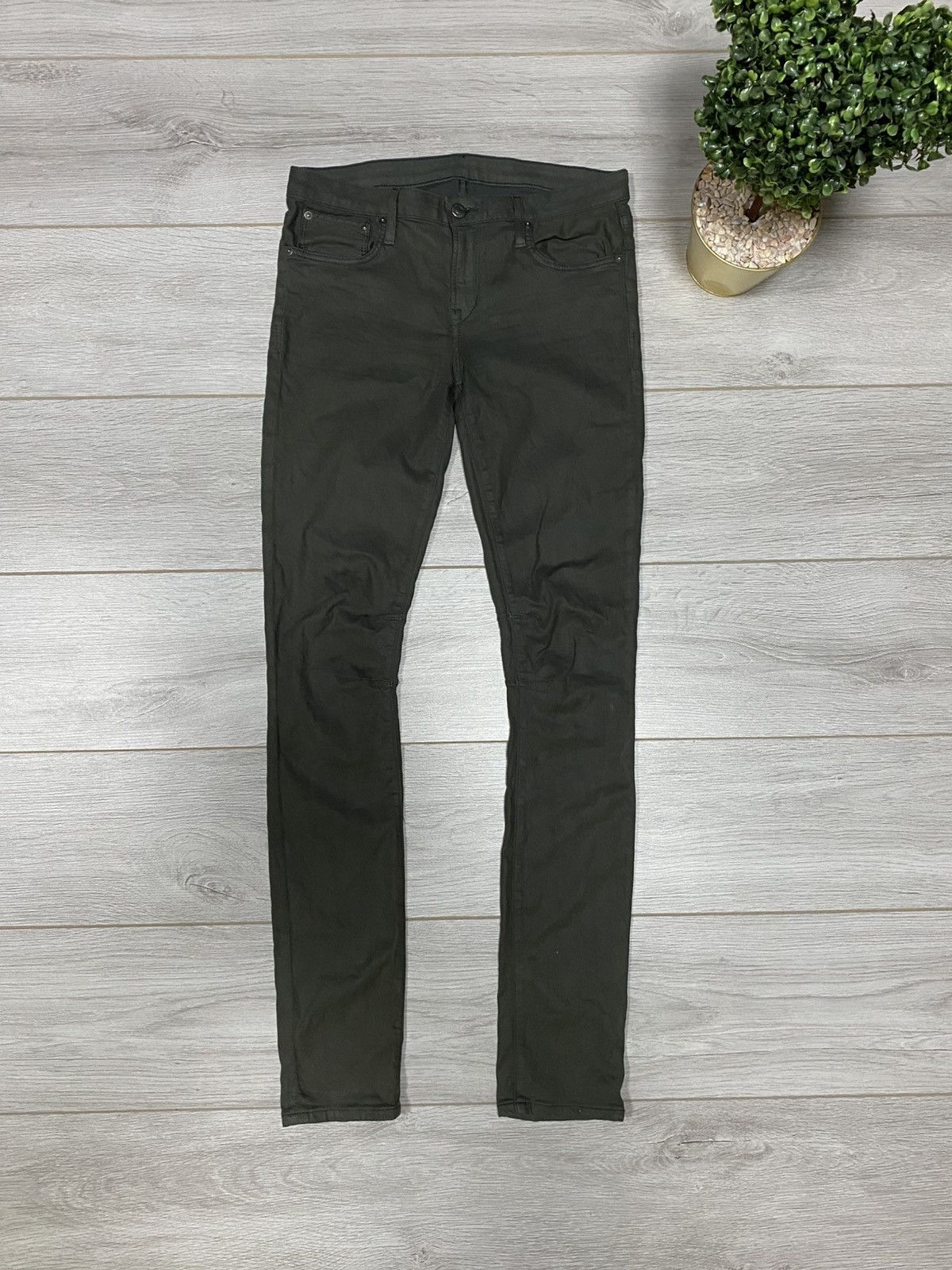 Helmut Lang Helmut lang skinny pants vintage USA Size US 27 - 1 Thumbnail