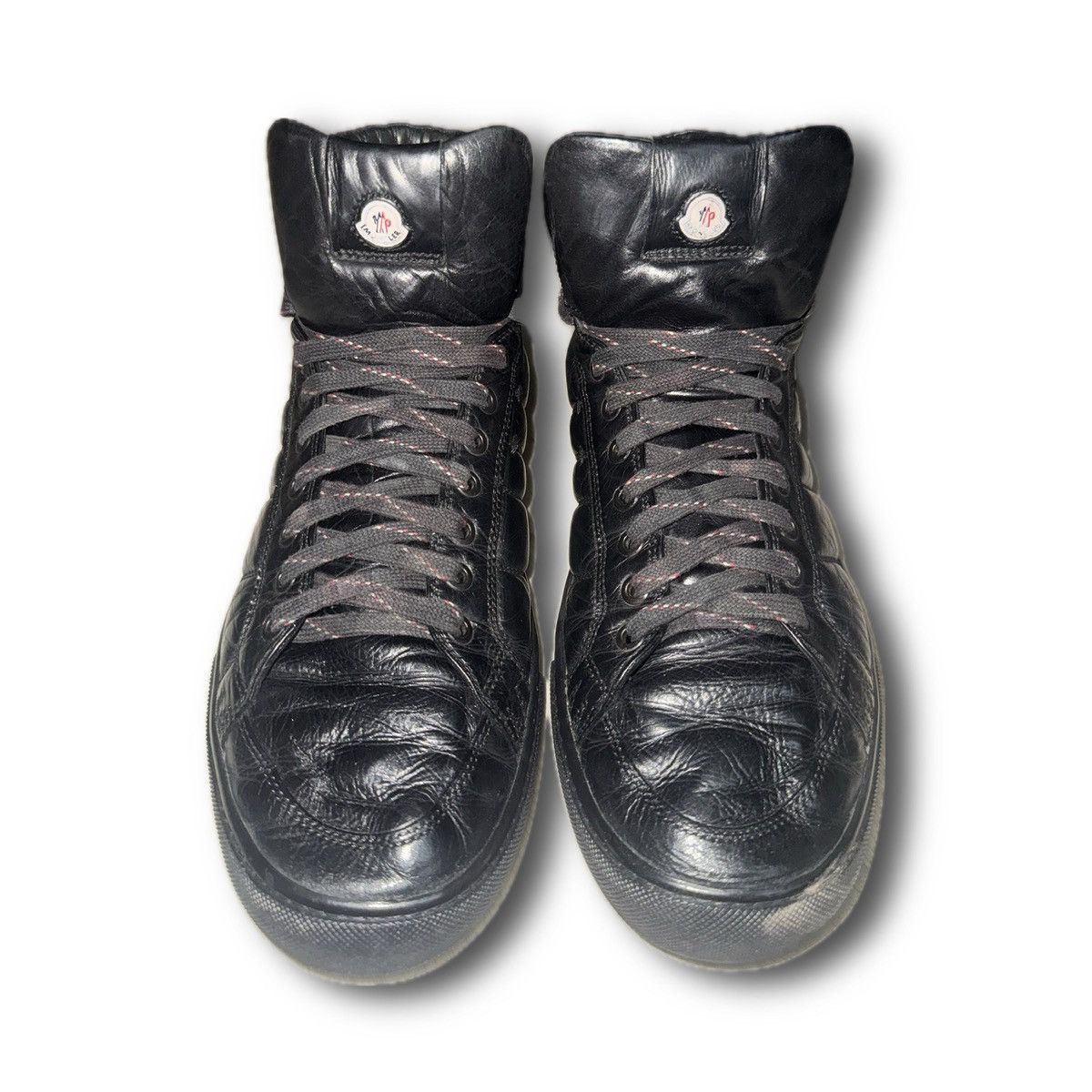 Moncler Moncler Leather Hi Tops Size US 10 / EU 43 - 4 Thumbnail