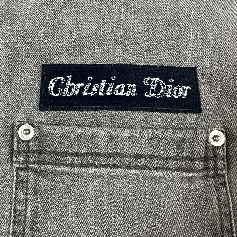 Dior Dior Mens Patch Denim Shirt-2506 Size US L / EU 52-54 / 3 - 5 Thumbnail