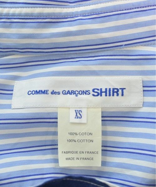 Comme des Garcons SHIRT Shirt Stripes Coconut Tree design button up Blue x white Size US XS / EU 42 / 0 - 8 Thumbnail