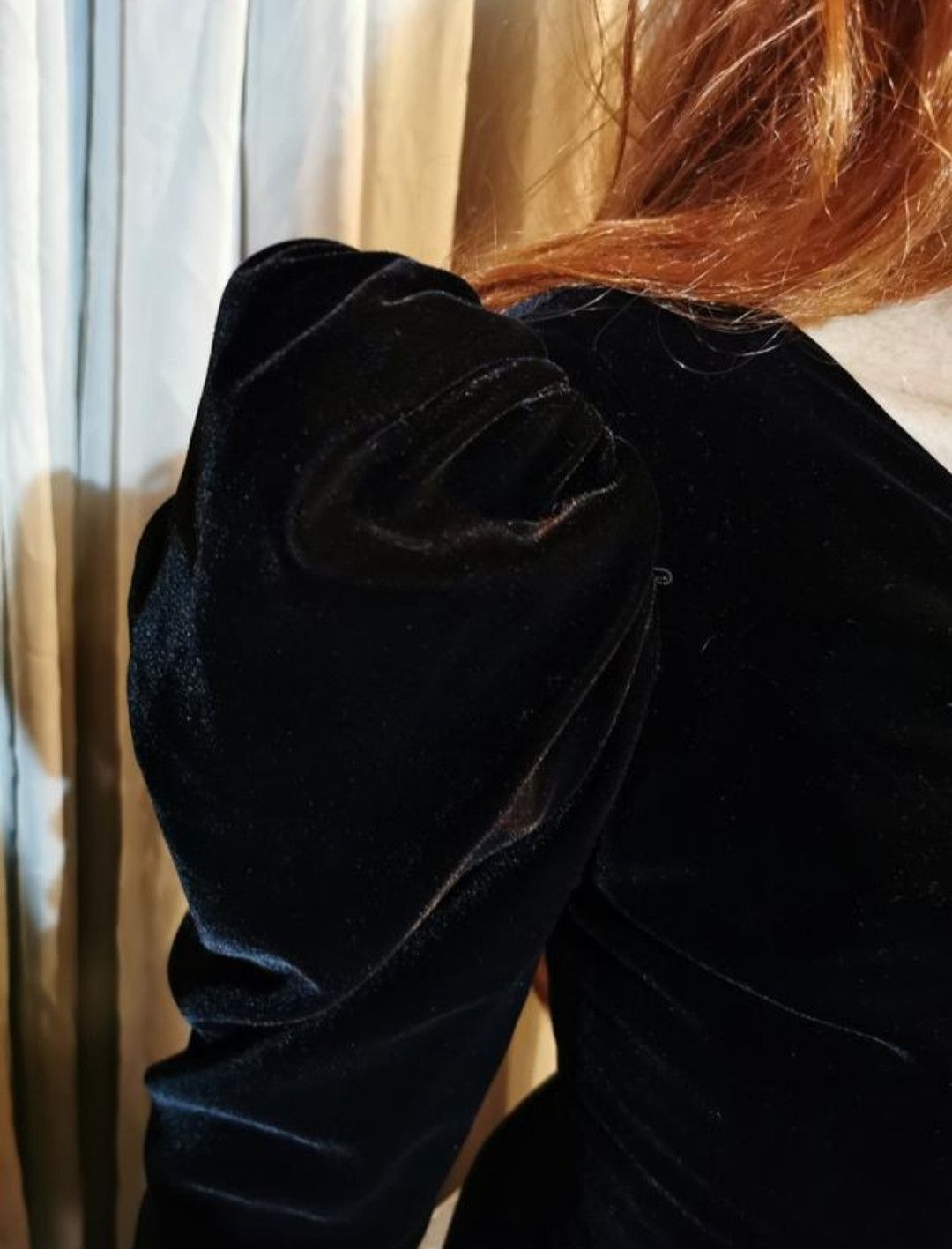 XS S Designer Vintage rare velvet dress Veni Infantino