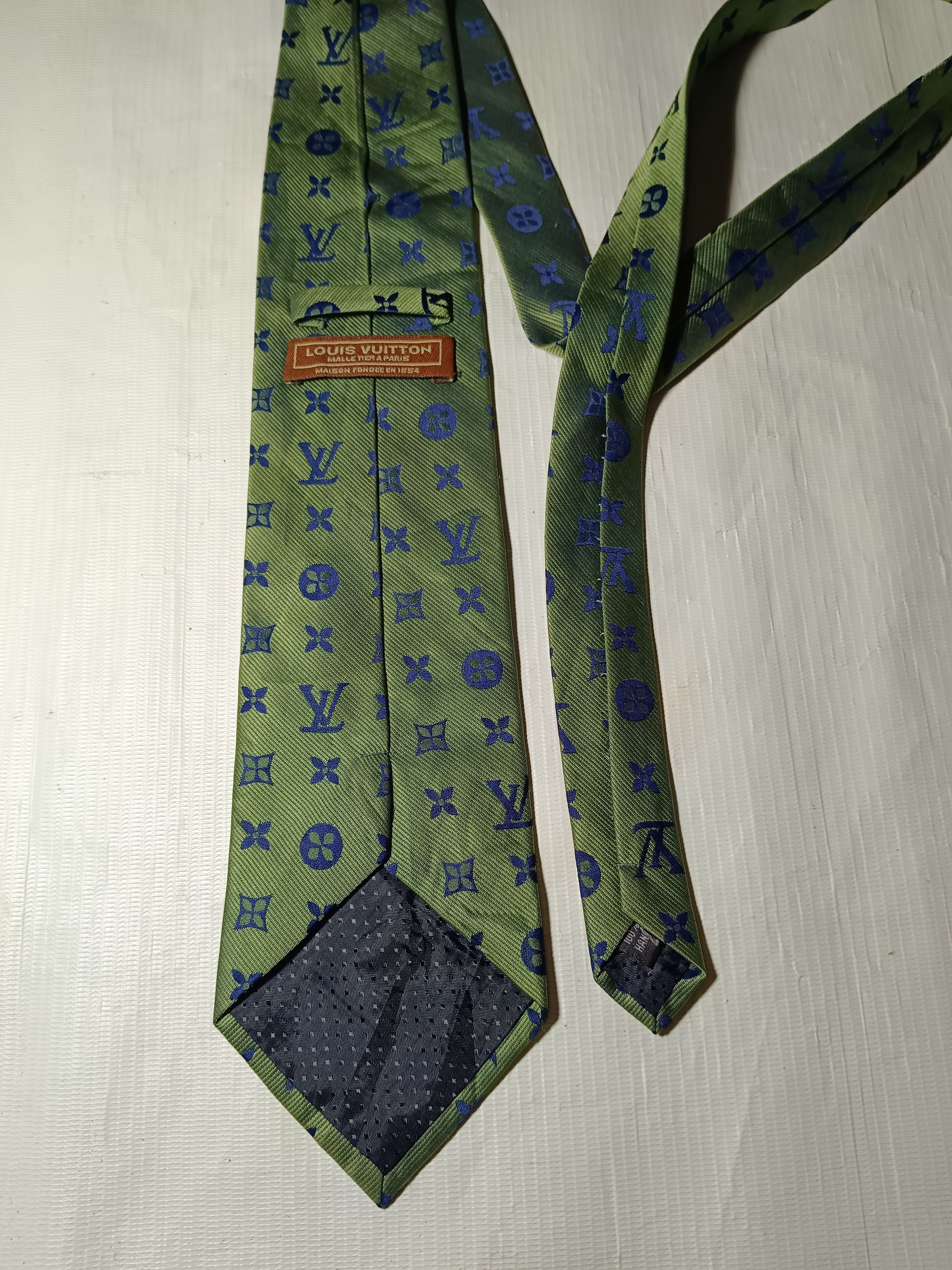 Louis Vuitton Louis Vuitton Monogram Necktie Ties Size ONE SIZE - 2 Thumbnail