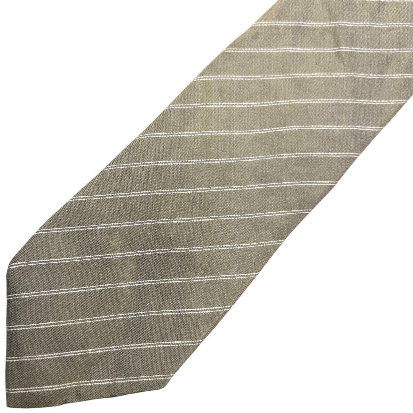 Issey Miyake Vintage 90s Issey Miyake Striped Silk Tie Size ONE SIZE - 5 Thumbnail