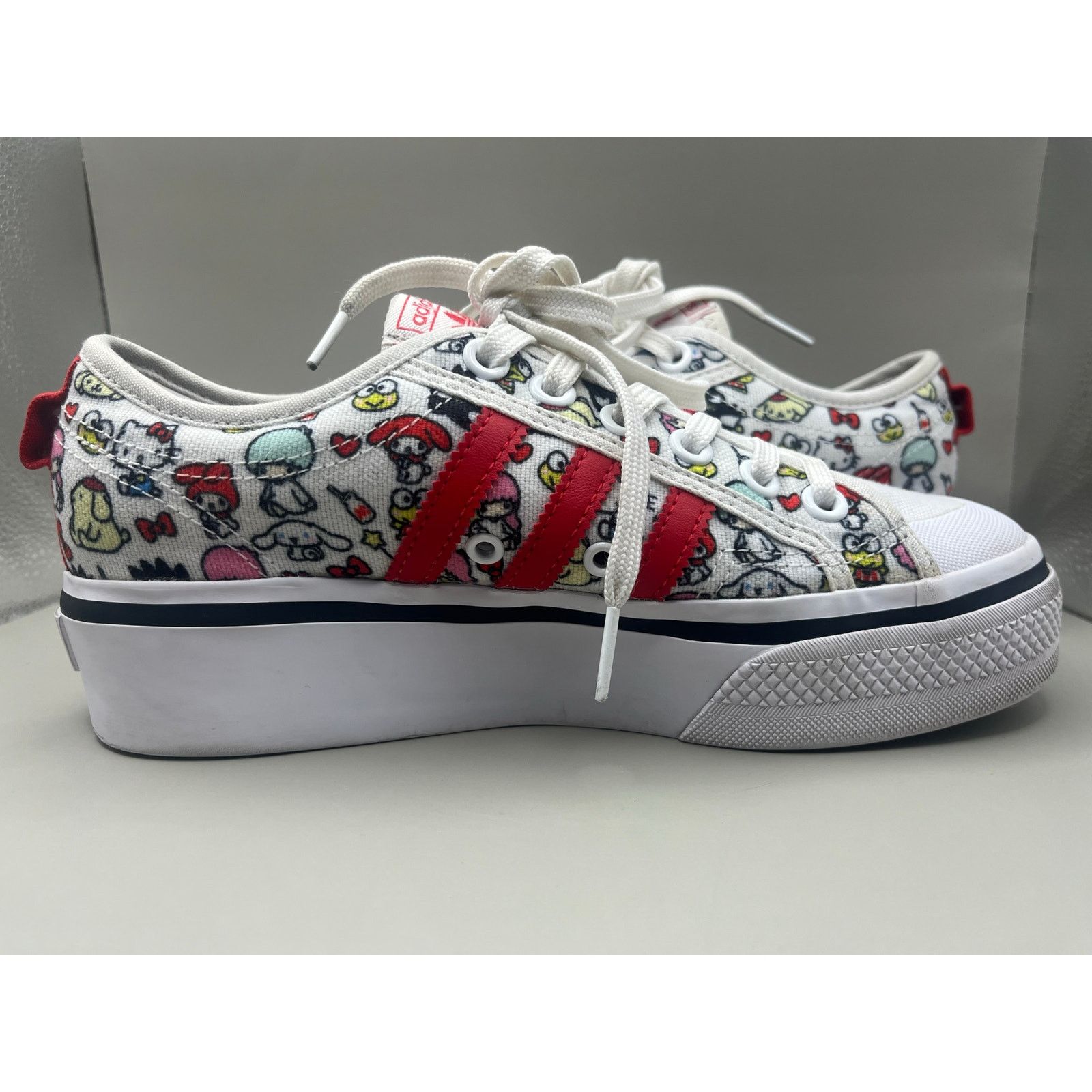 Adidas Adidas Hello Kitty Nizza Platform J Hello Kitty and Friends Size US 6 / IT 36 - 3 Thumbnail