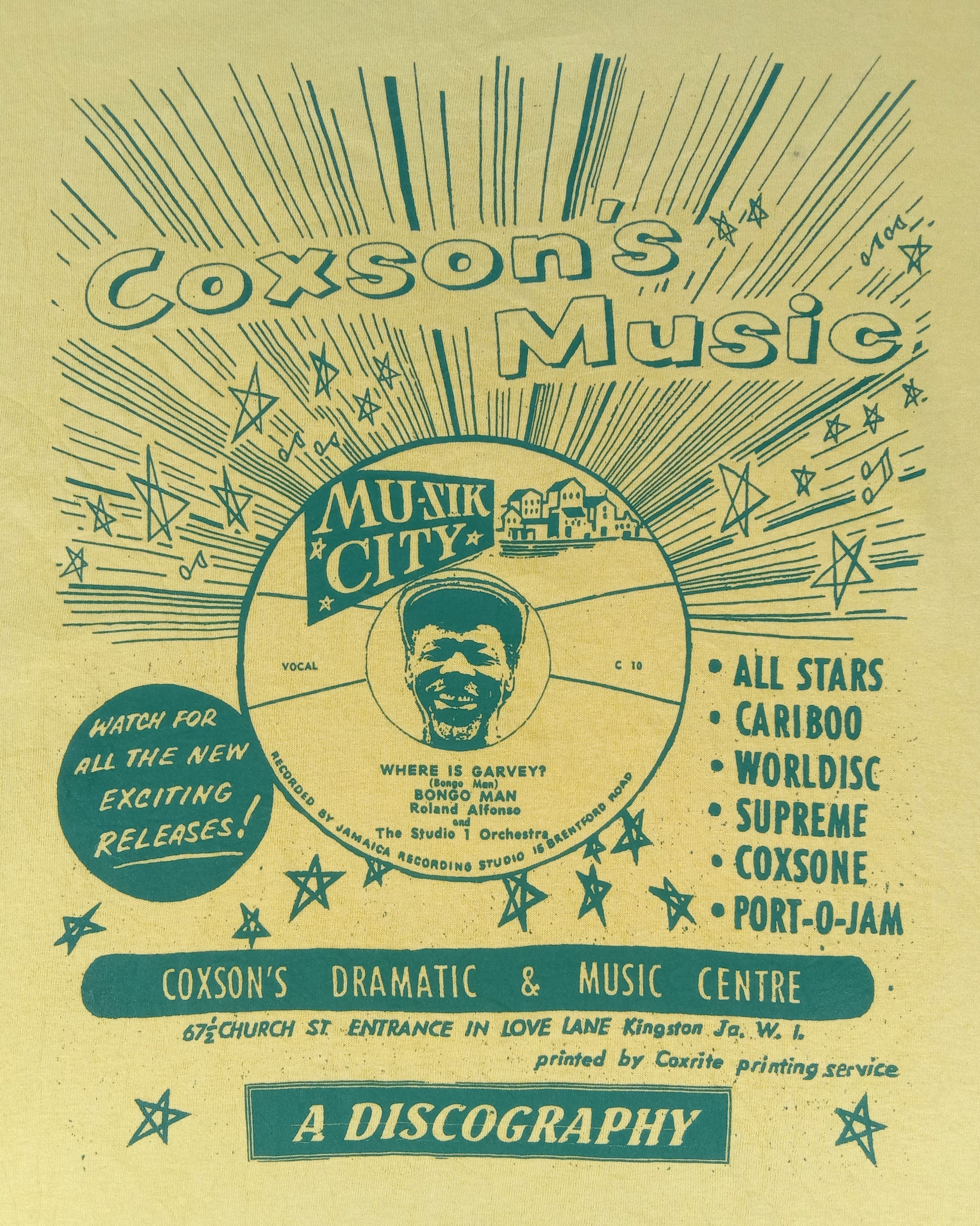 Rap Tees Vintage Coxson's Music Festival T Shirt Size US XL / EU 56 / 4 - 2 Thumbnail
