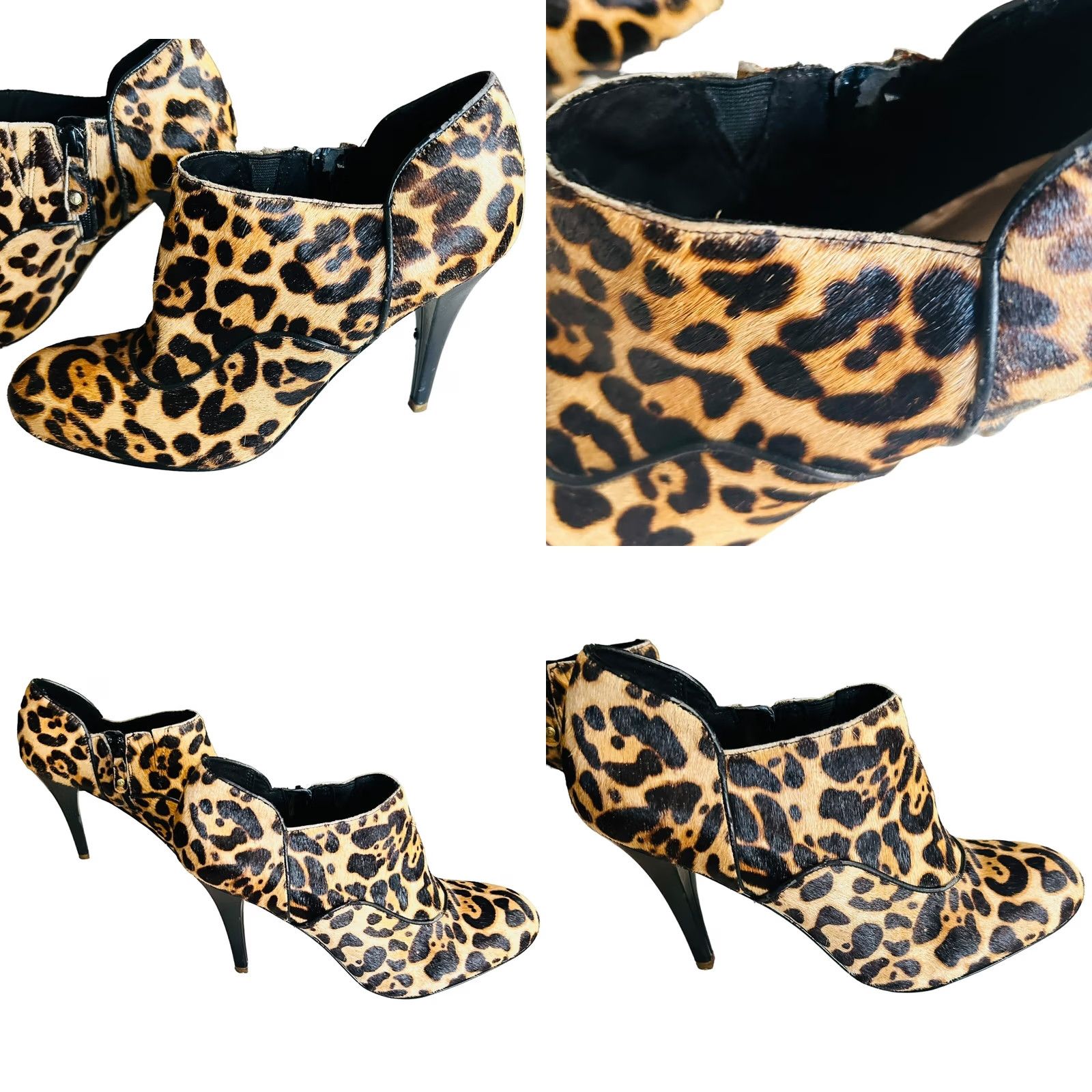 Rockport Rockport Adiprene Adidas Women's Leather Pony Hair Leopard Print Boots Sz9.5 Boots Size US 10 / IT 40 - 8 Thumbnail