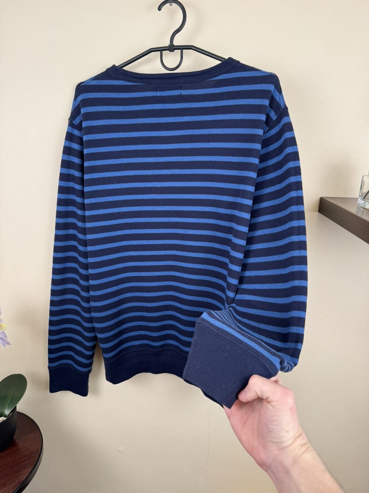 Polo Ralph Lauren Ralph Lauren Sweater Knitwear Sweatshirt M Striped Blue Size US M / EU 48-50 / 2 - 19 Thumbnail