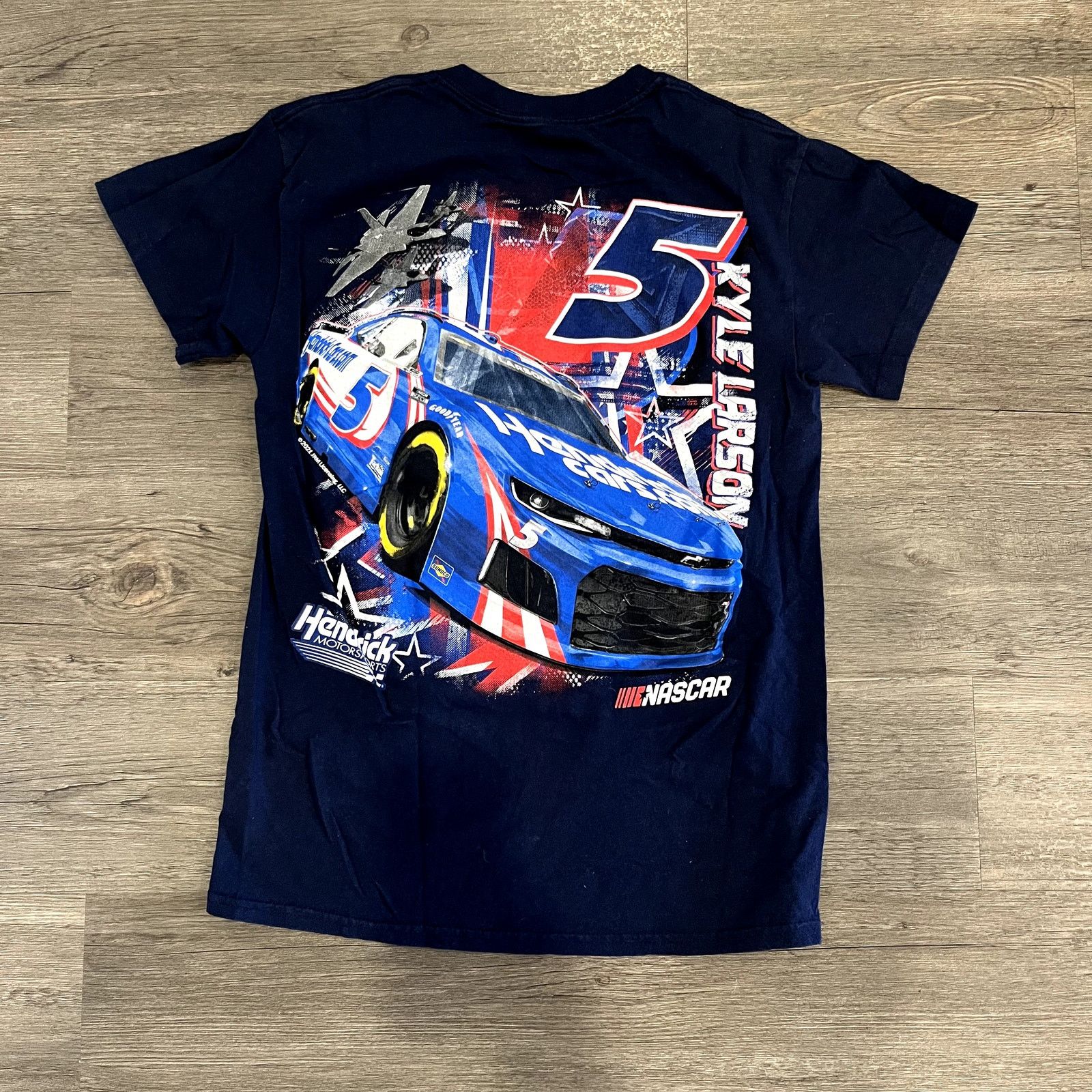 NASCAR Larson Motorsports #5 NASCAR Racing Tee Streetwear Size S Size US S / EU 44-46 / 1 - 1 Thumbnail