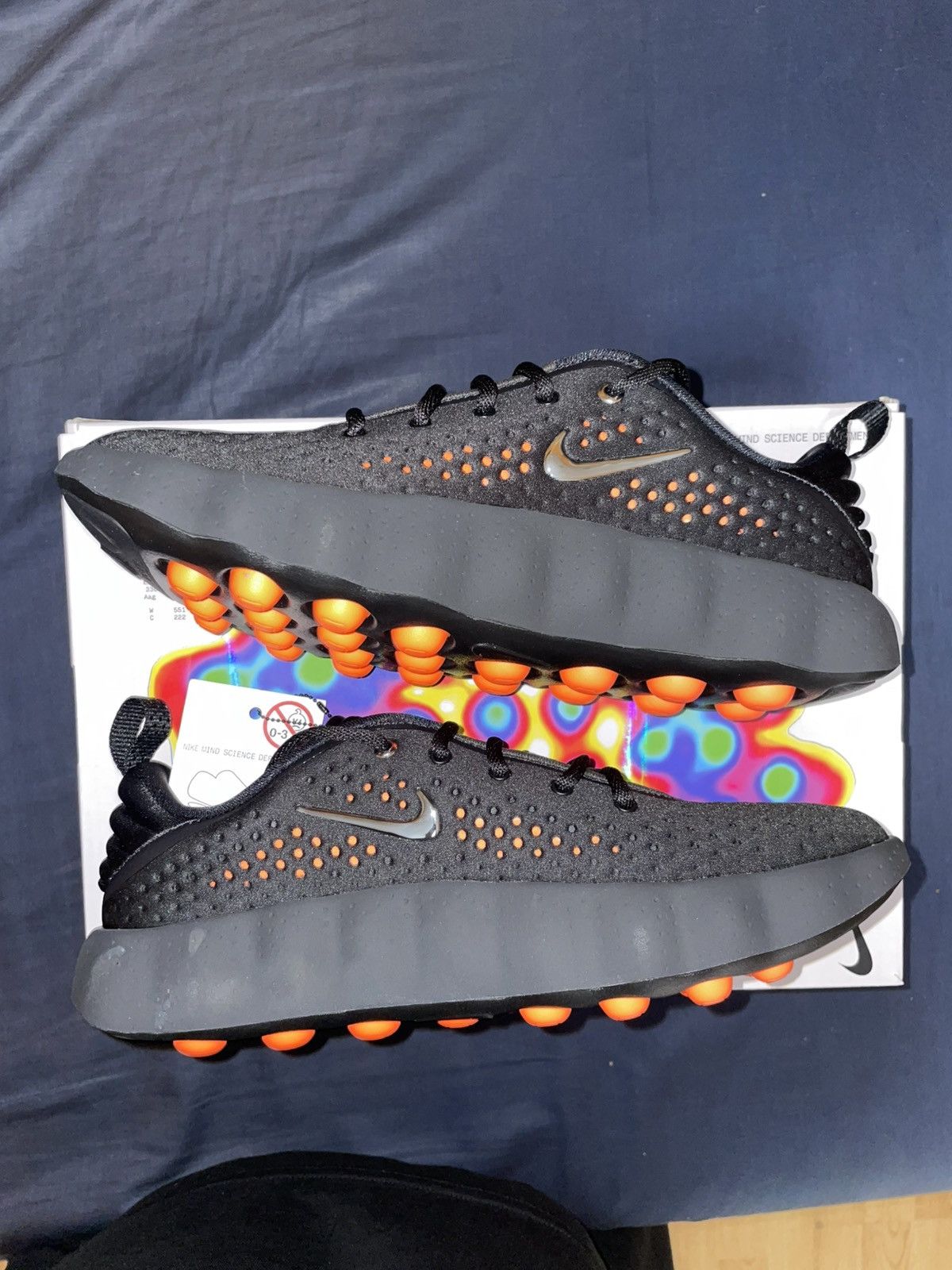 Nike NIKE MIND 002 BLACK CHROME HYPER CRIMSON MEN SIZE 8.5 Size US 8.5 / EU 41-42 - 2 Thumbnail