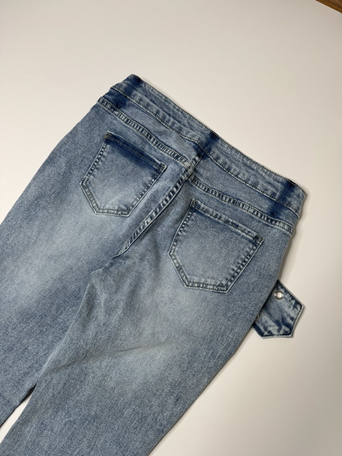 If Six Was Nine Vintage avant garde flared bootcut jeans belt if6was9 lgb Size 28" / US 6 / IT 42 - 7 Thumbnail